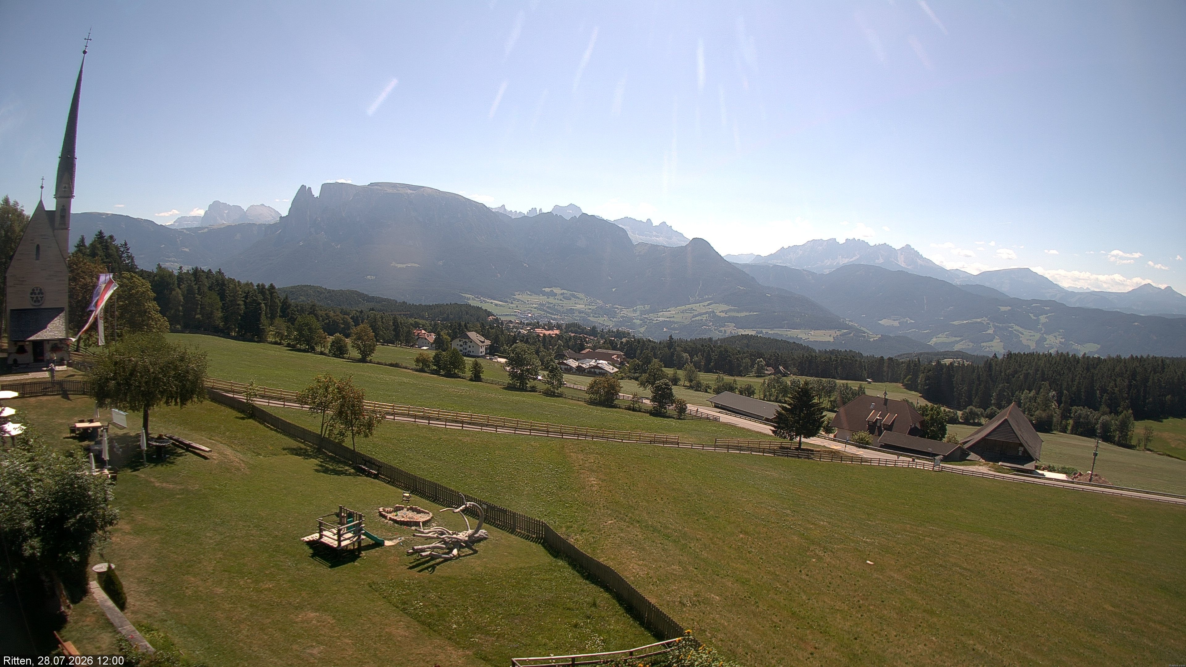 Archiv Foto Webcam Ritten bei Bozen, Südtirol