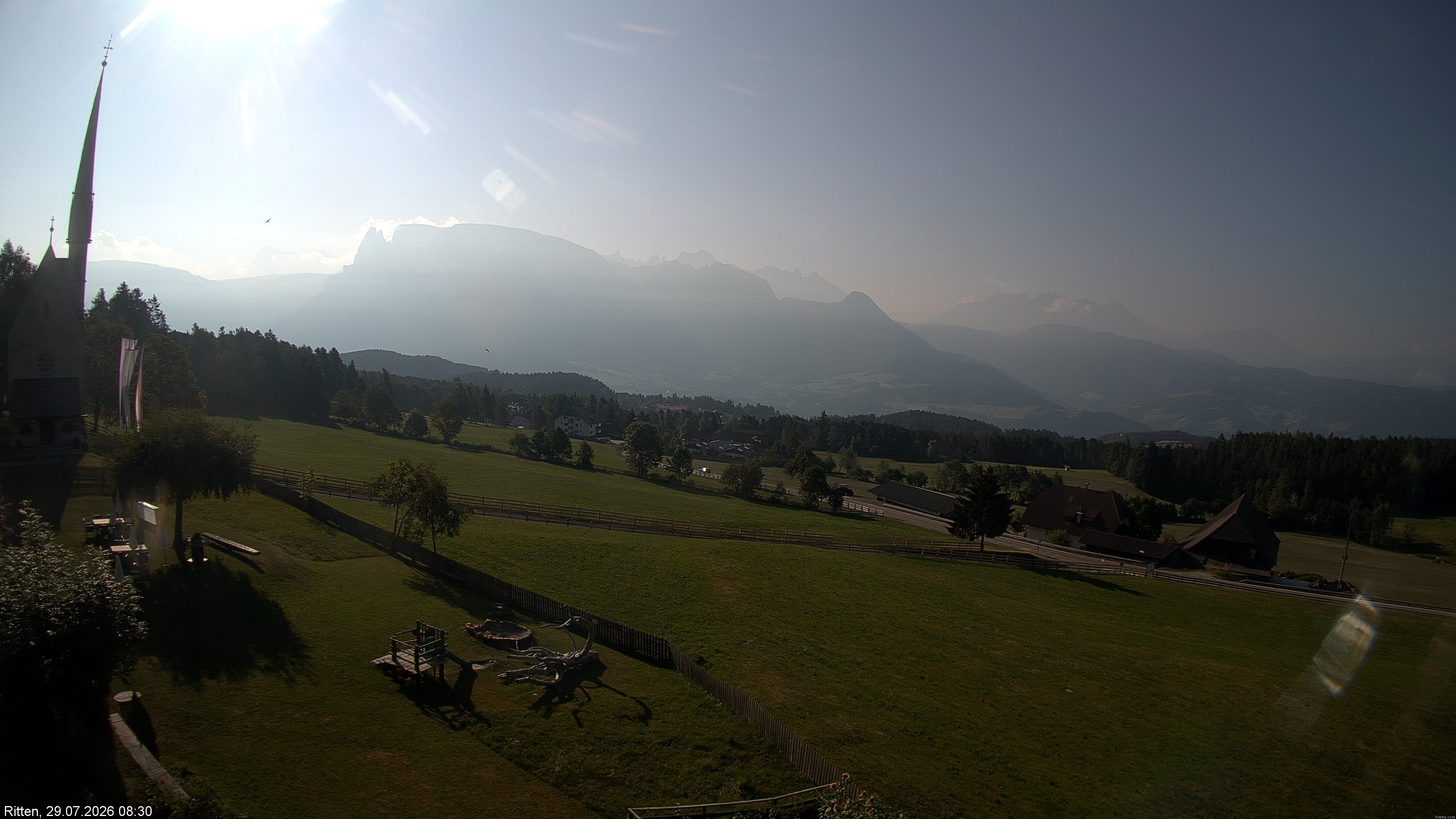 Archiv Foto Webcam Ritten bei Bozen, Südtirol