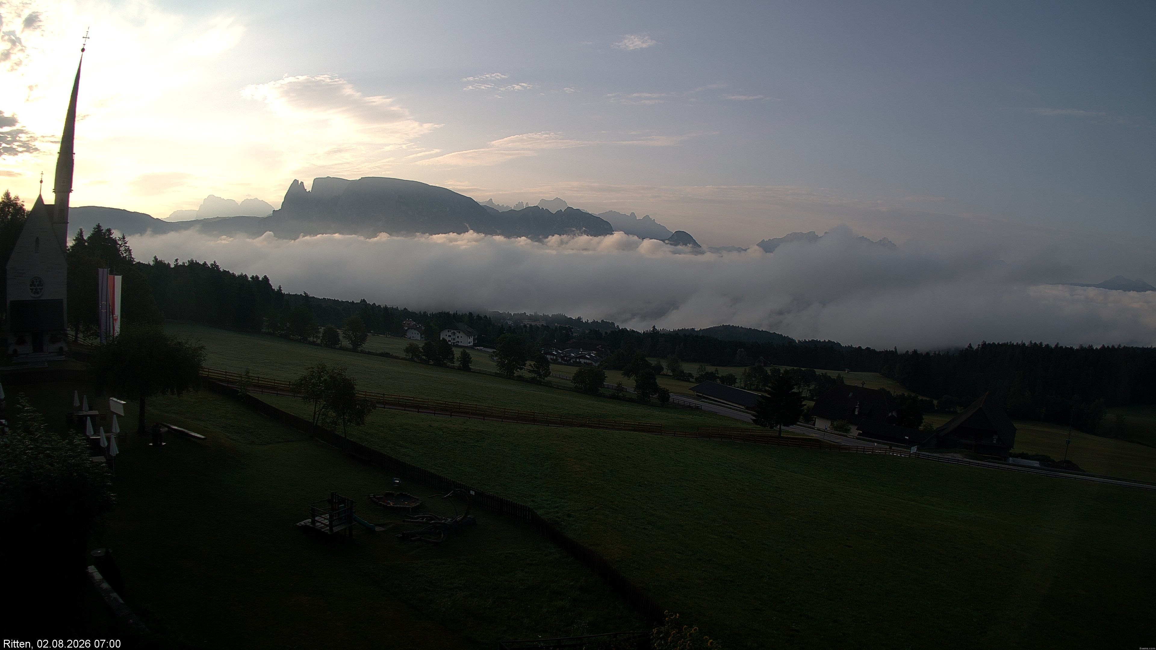 Archiv Foto Webcam Ritten bei Bozen, Südtirol