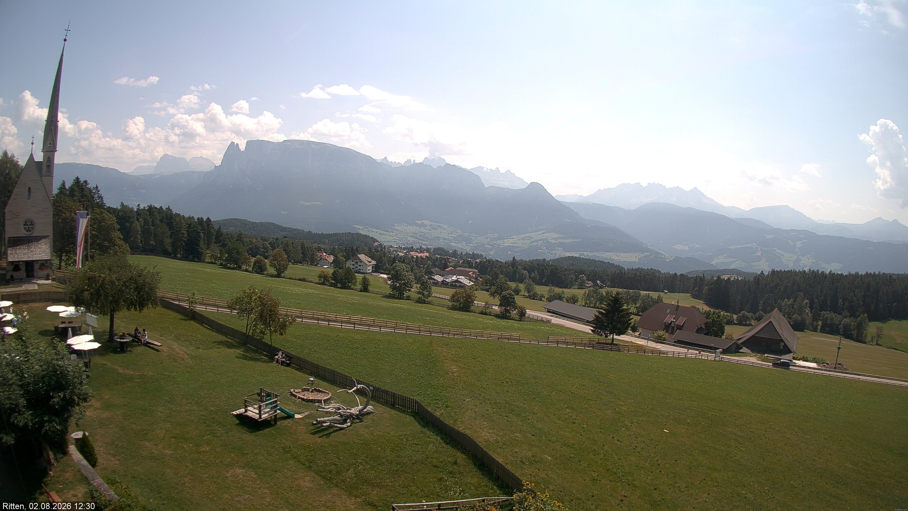 Archiv Foto Webcam Ritten bei Bozen, Südtirol