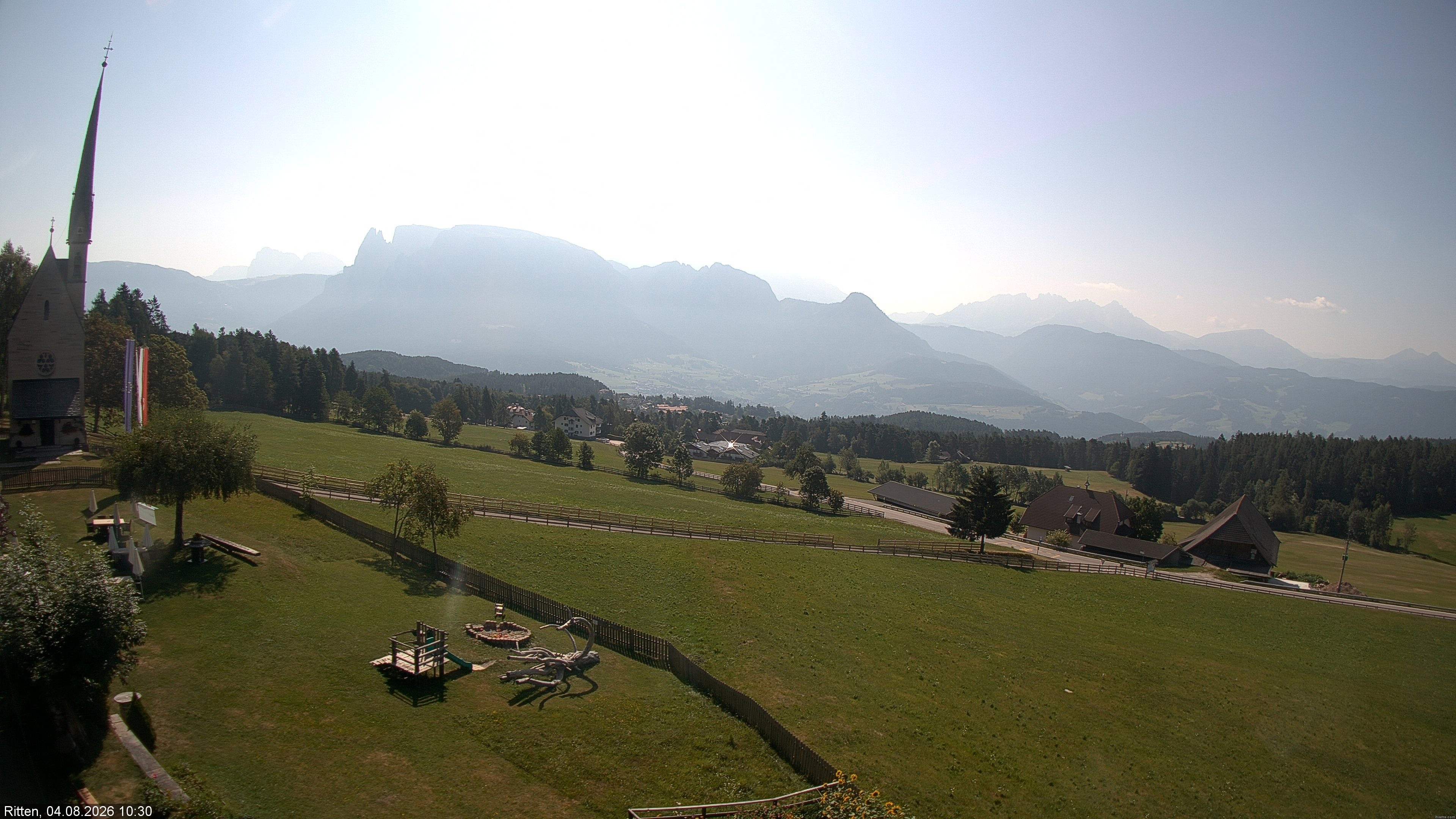 Archiv Foto Webcam Ritten bei Bozen, Südtirol