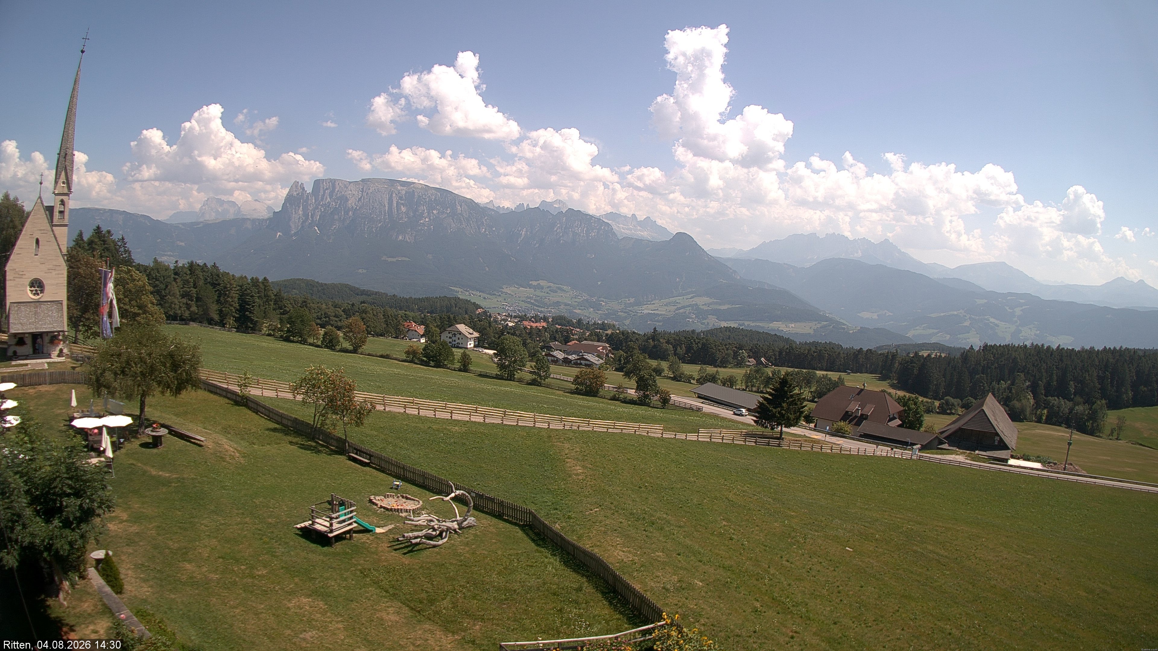 Archiv Foto Webcam Ritten bei Bozen, Südtirol