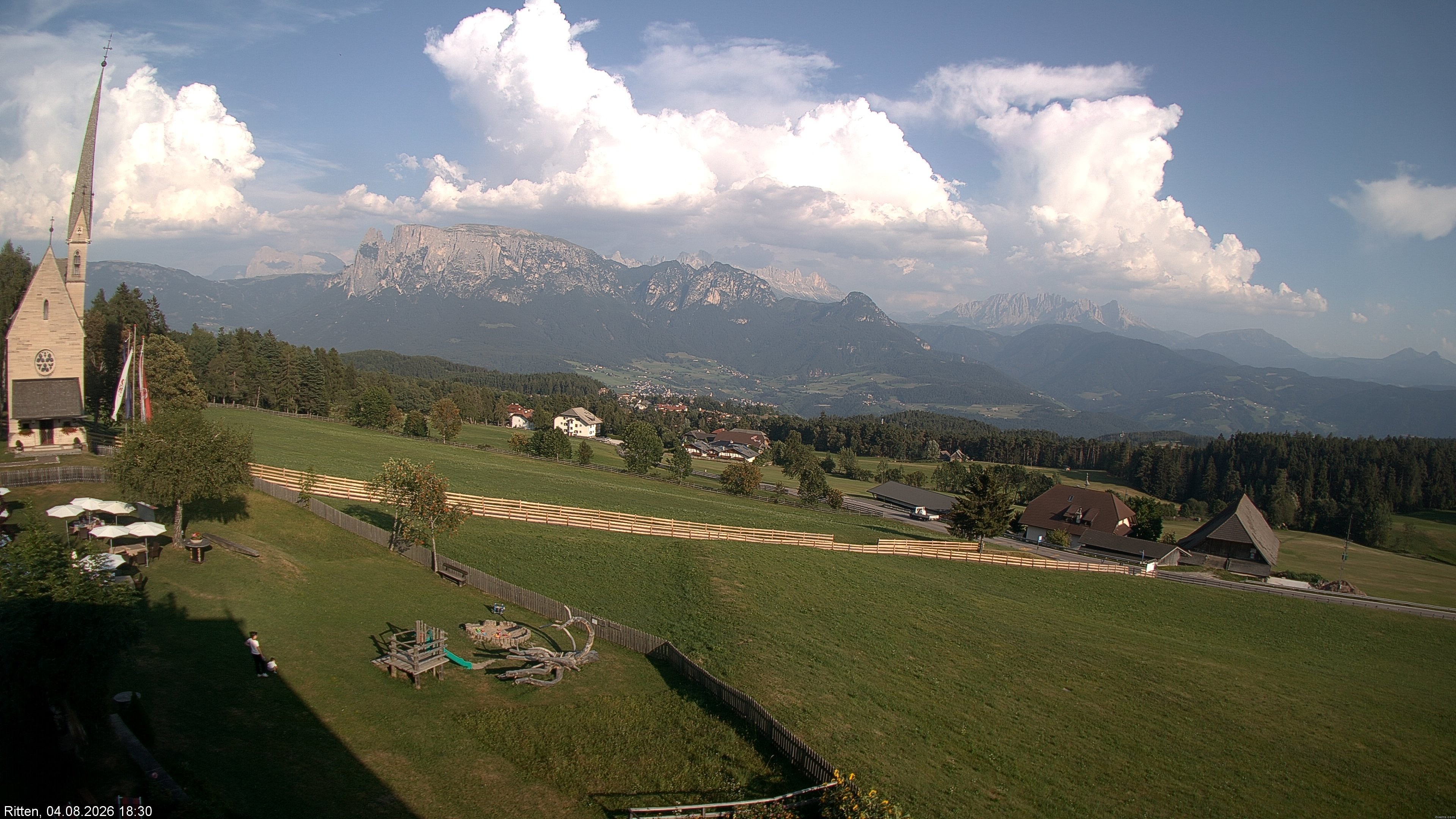 Archiv Foto Webcam Ritten bei Bozen, Südtirol