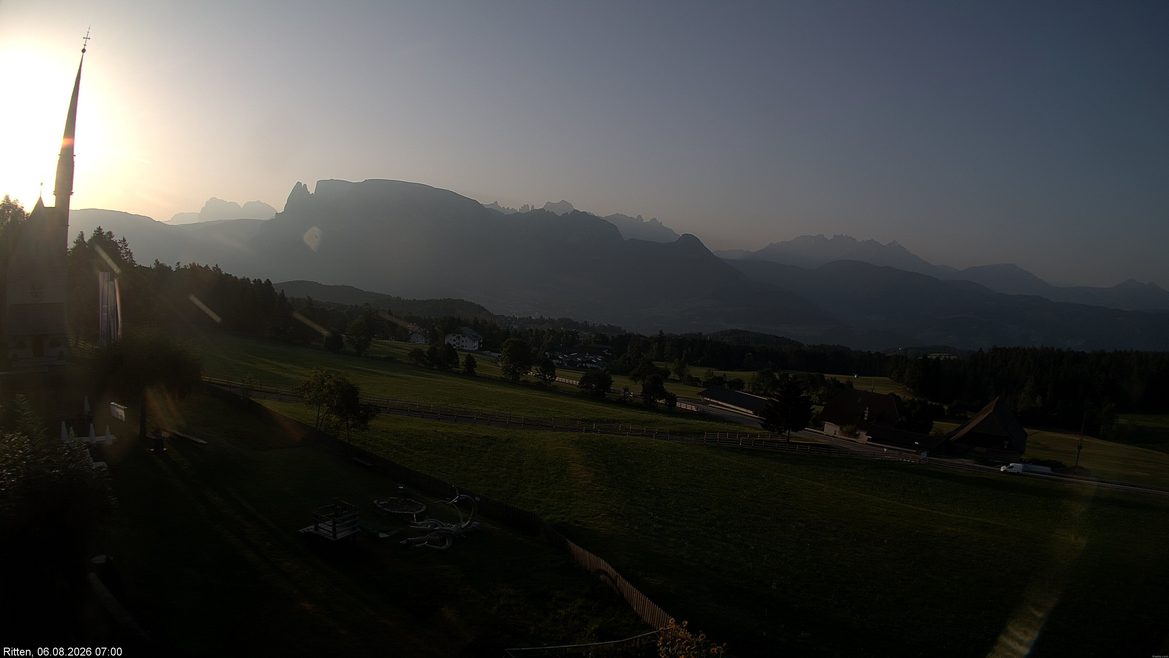 Archiv Foto Webcam Ritten bei Bozen, Südtirol