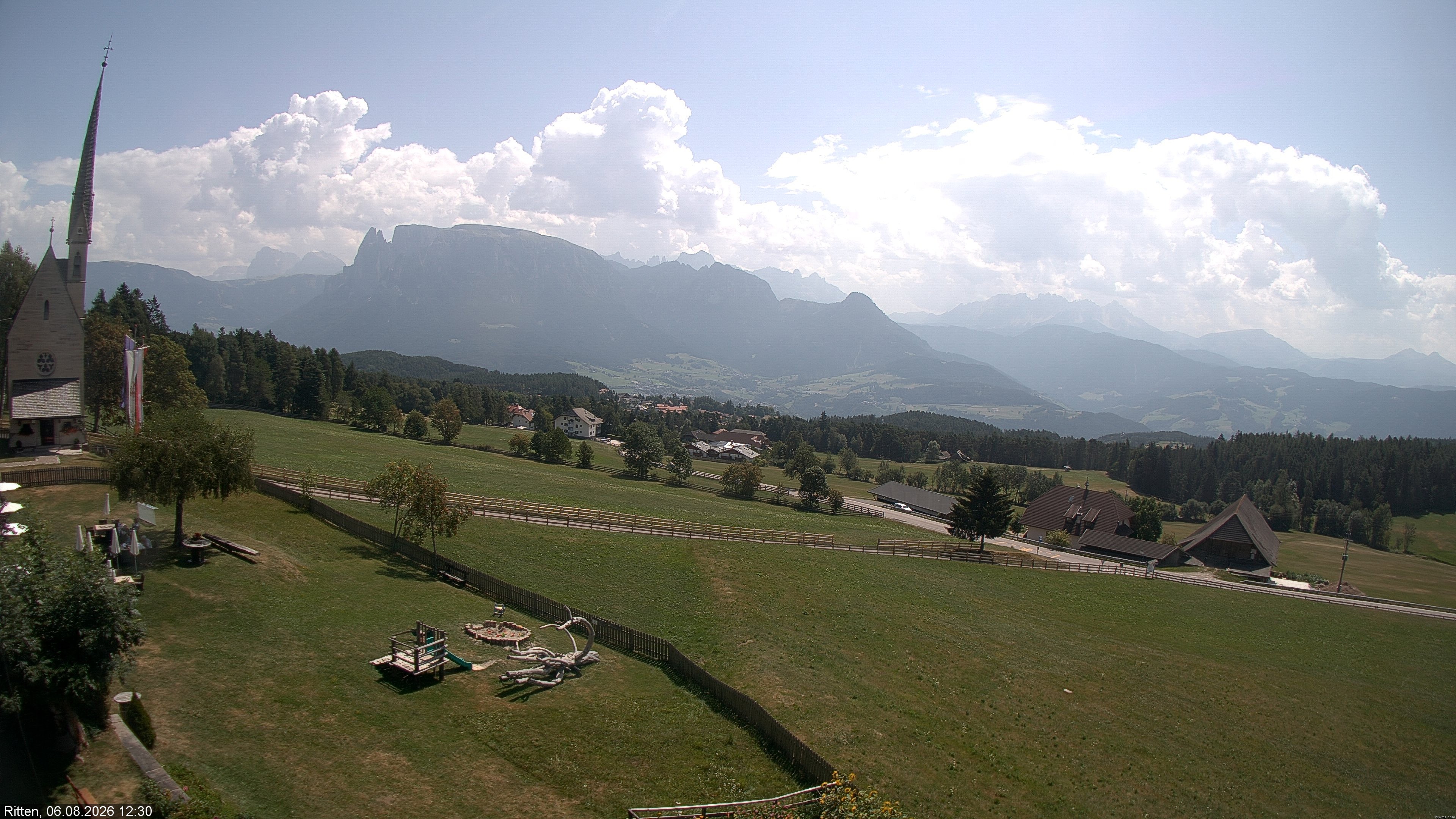 Archiv Foto Webcam Ritten bei Bozen, Südtirol
