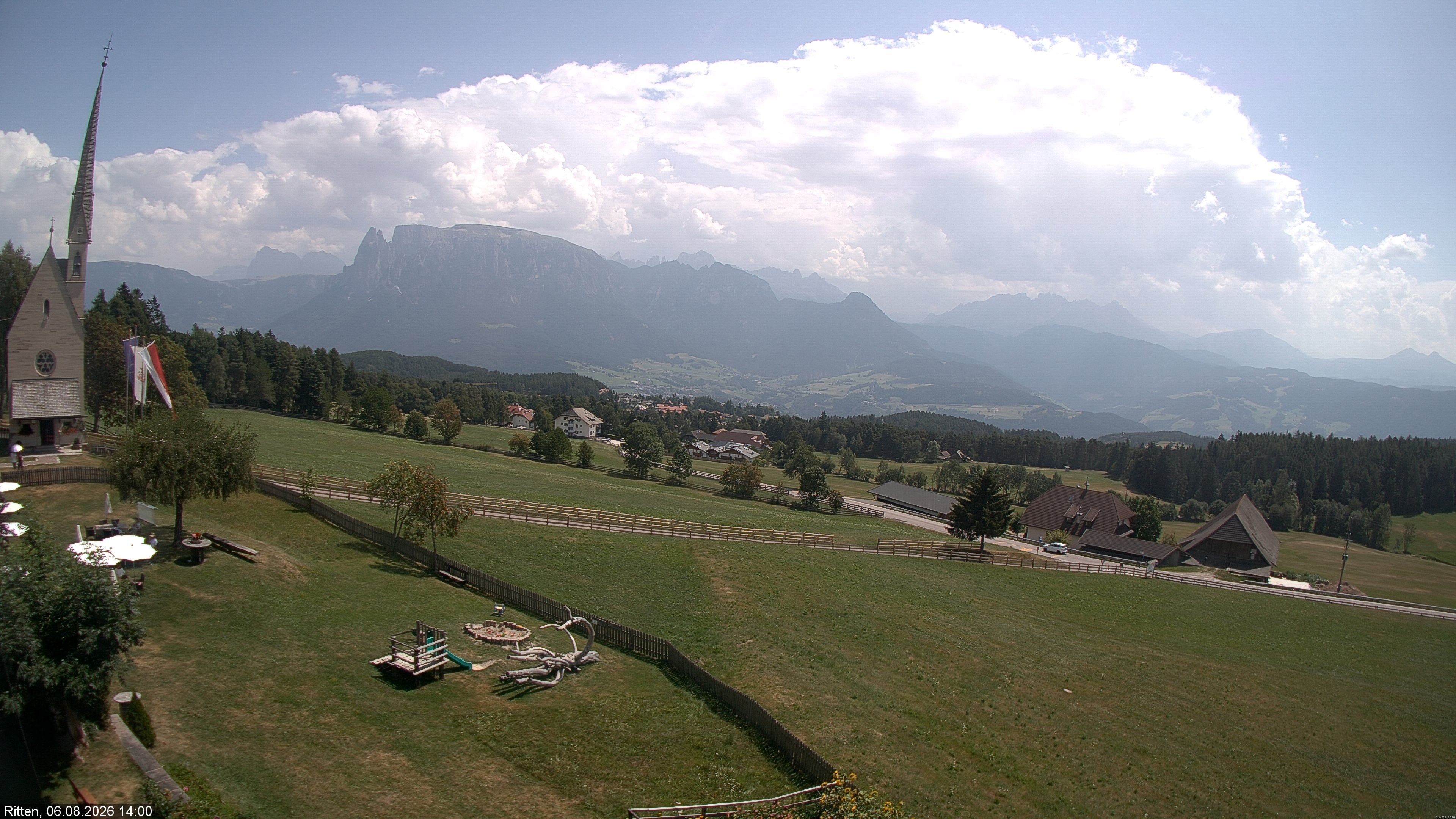 Archiv Foto Webcam Ritten bei Bozen, Südtirol