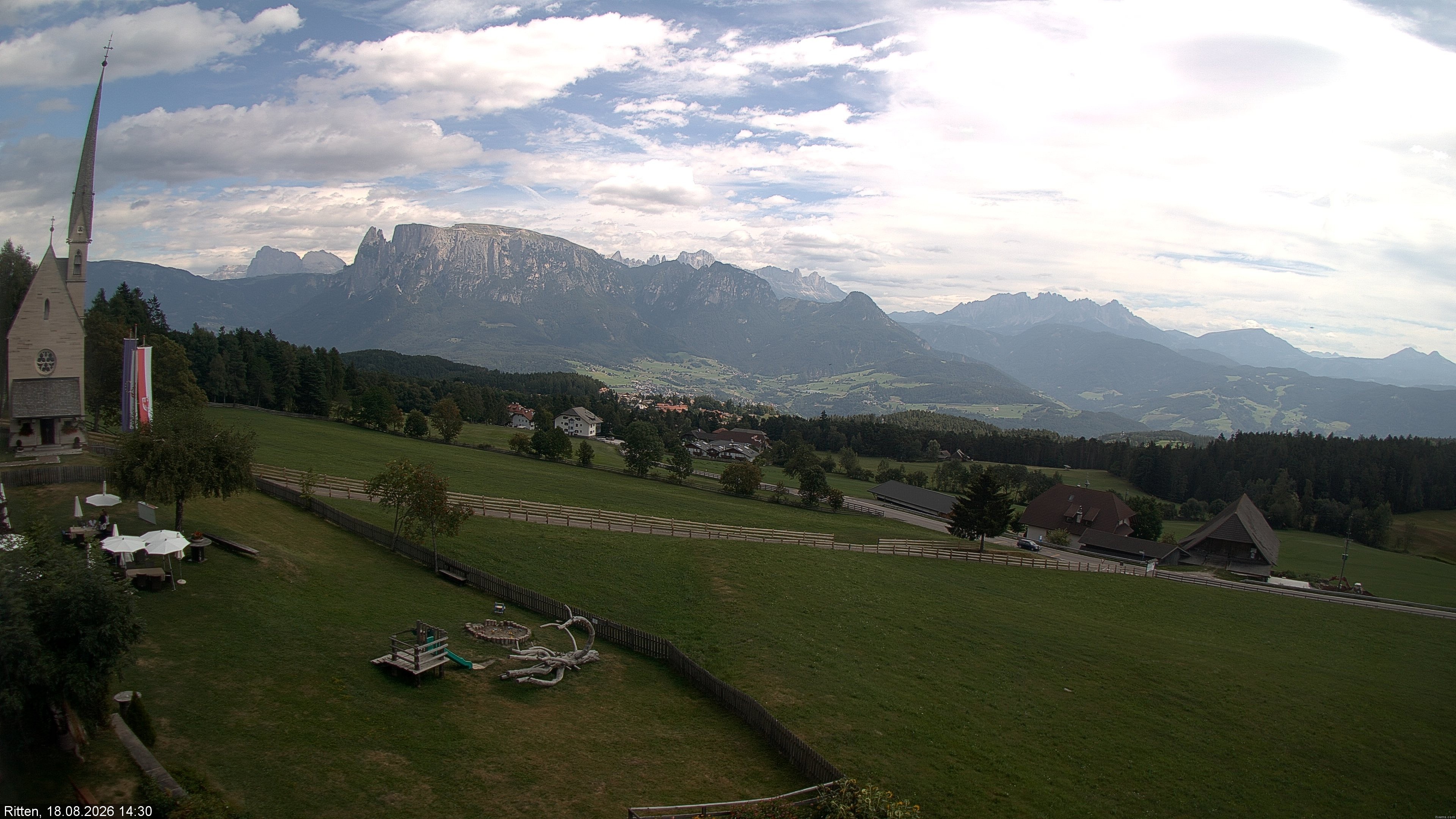 Archiv Foto Webcam Ritten bei Bozen, Südtirol