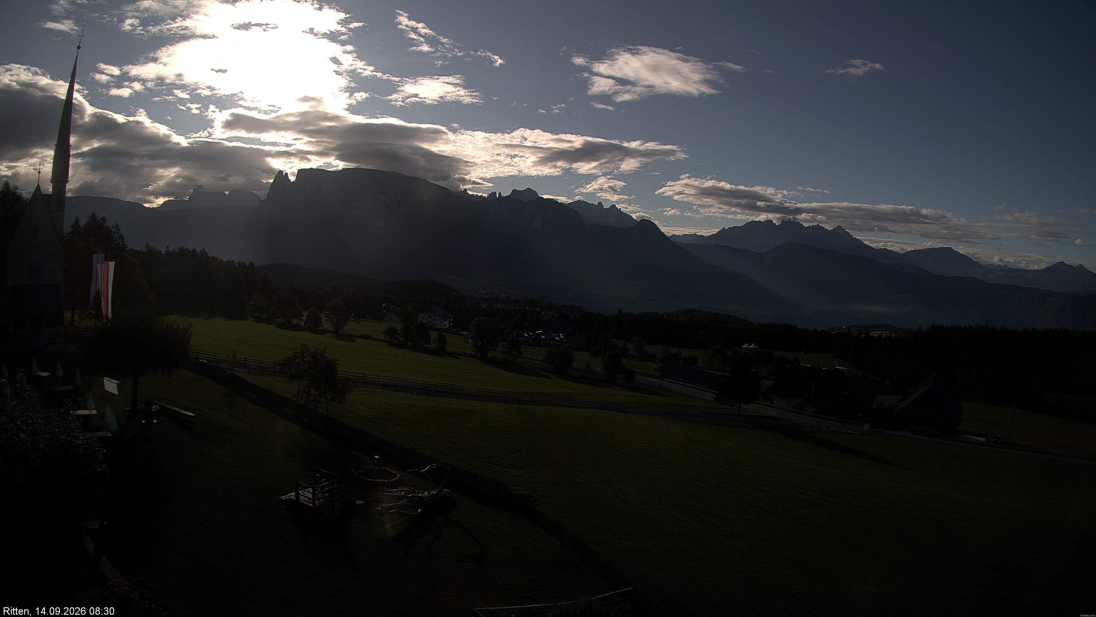 Archiv Foto Webcam Ritten bei Bozen, Südtirol