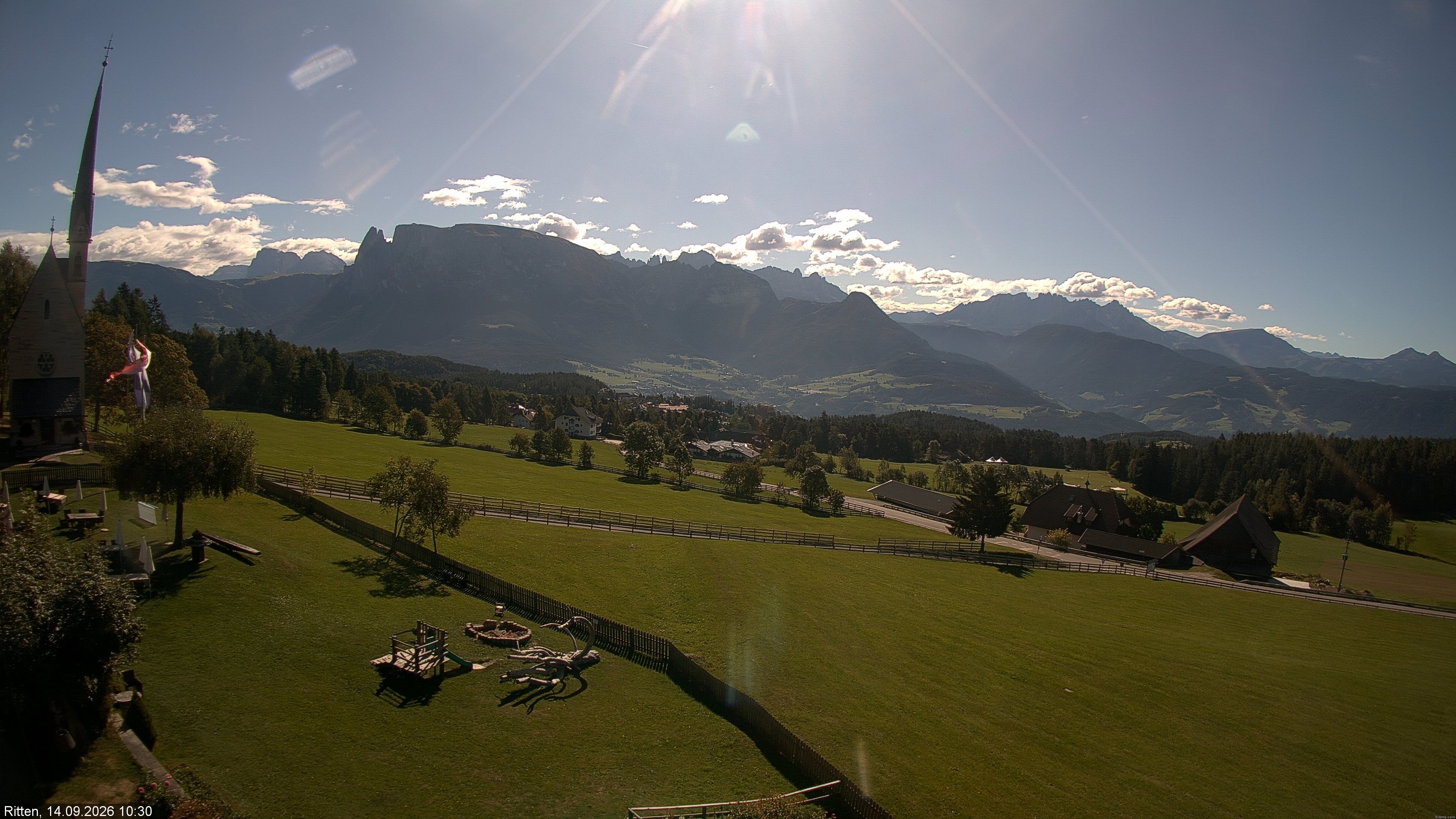 Archiv Foto Webcam Ritten bei Bozen, Südtirol