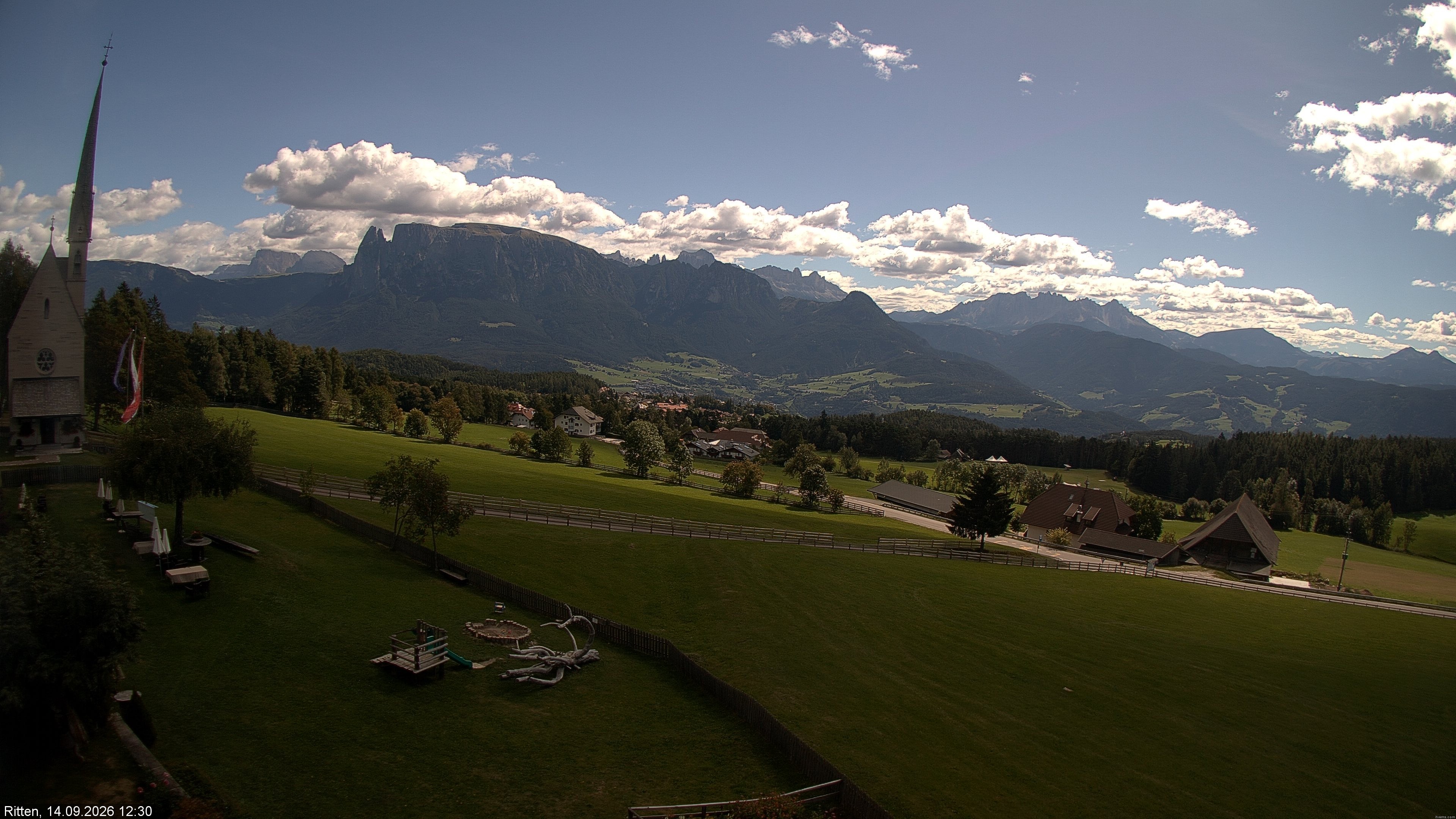 Archiv Foto Webcam Ritten bei Bozen, Südtirol