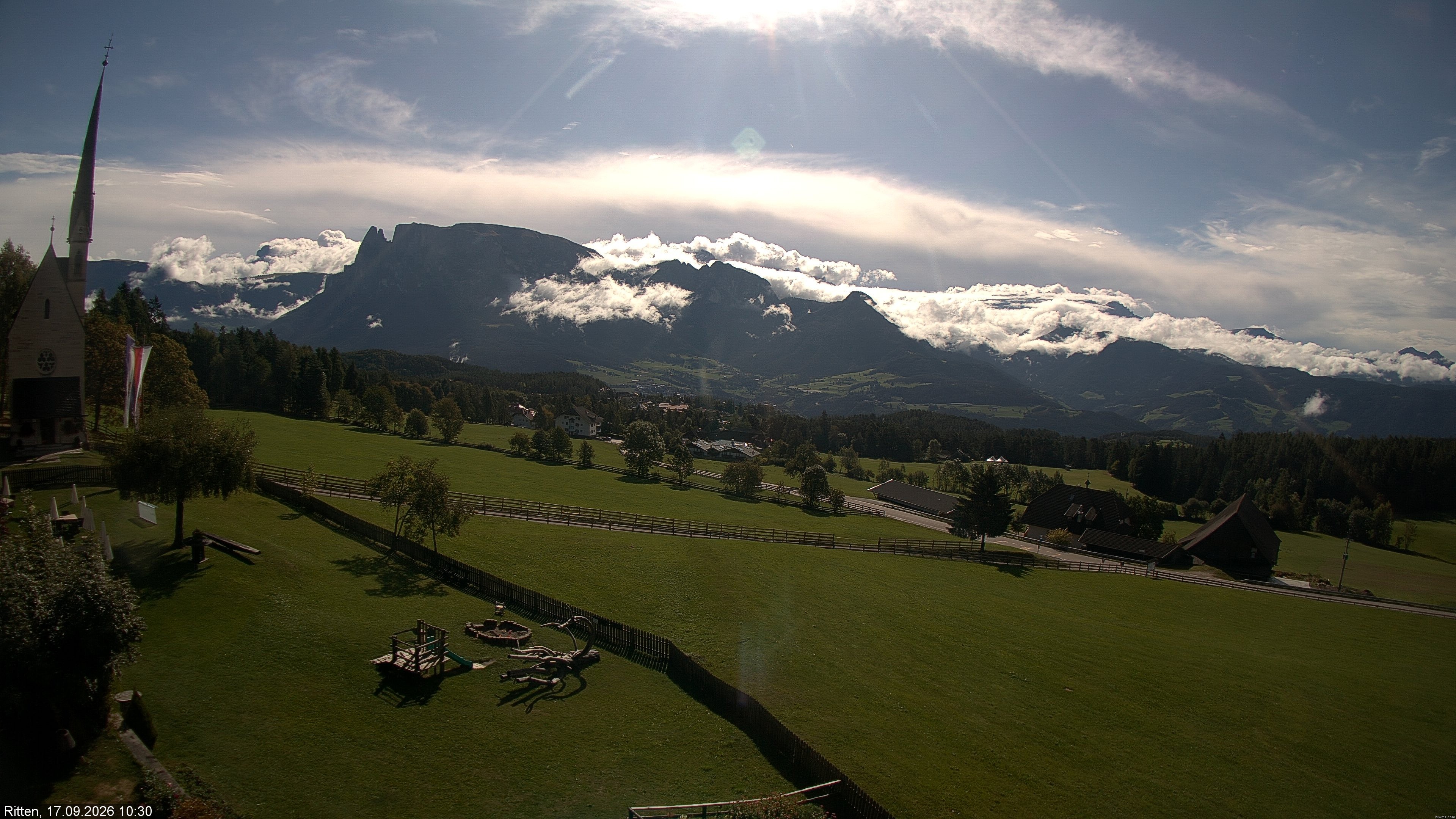 Archiv Foto Webcam Ritten bei Bozen, Südtirol