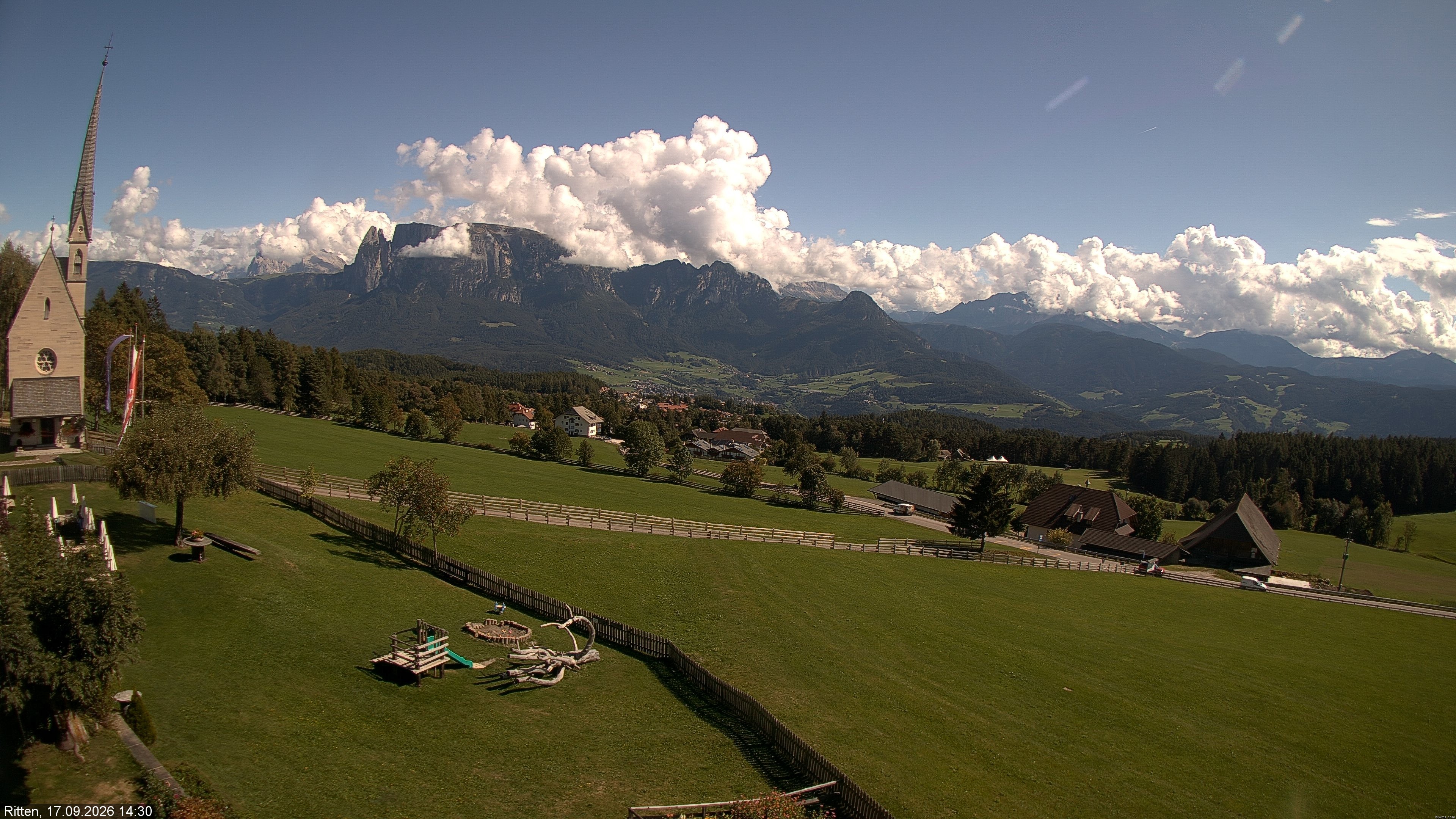 Archiv Foto Webcam Ritten bei Bozen, Südtirol