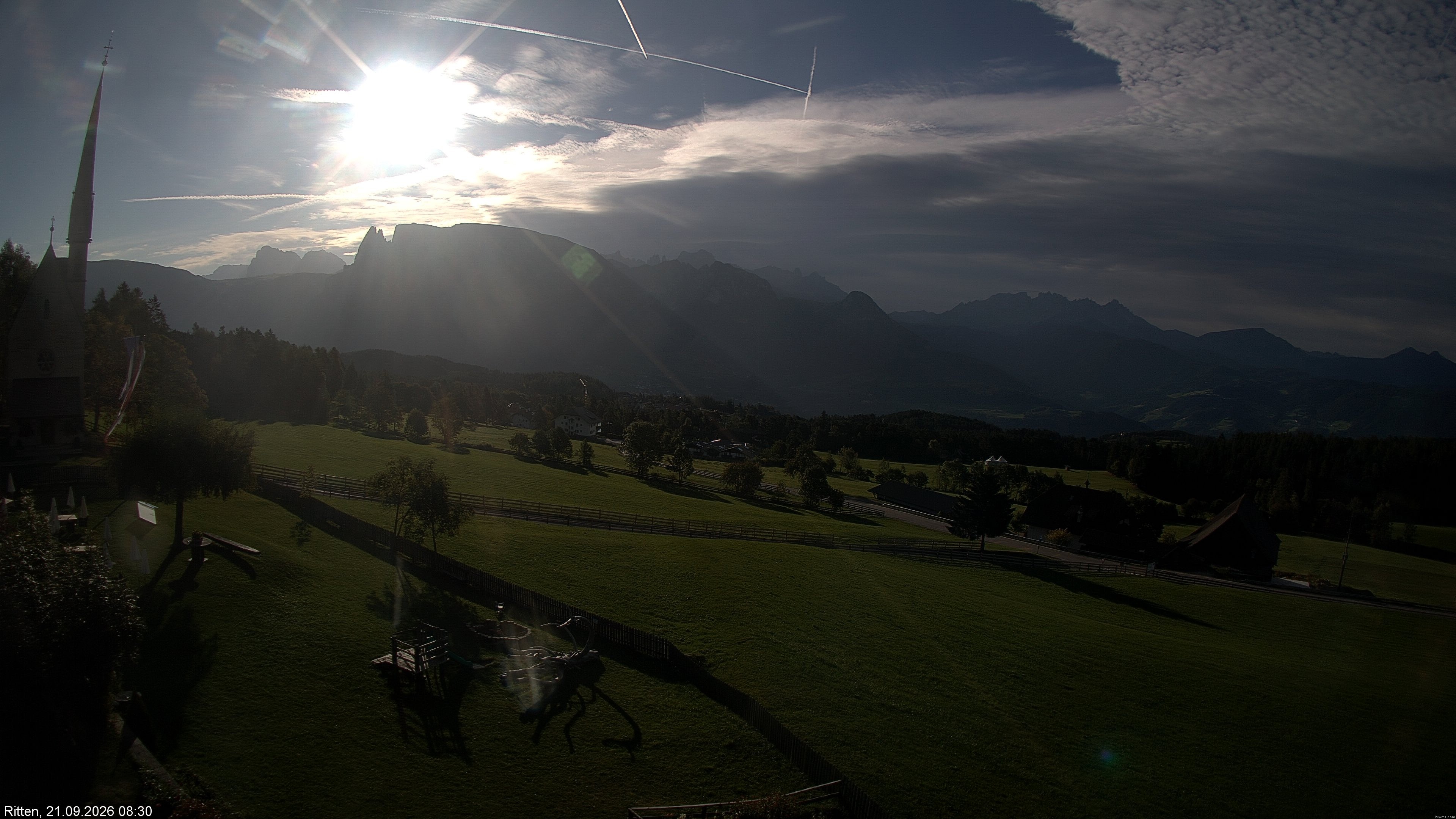 Archiv Foto Webcam Ritten bei Bozen, Südtirol