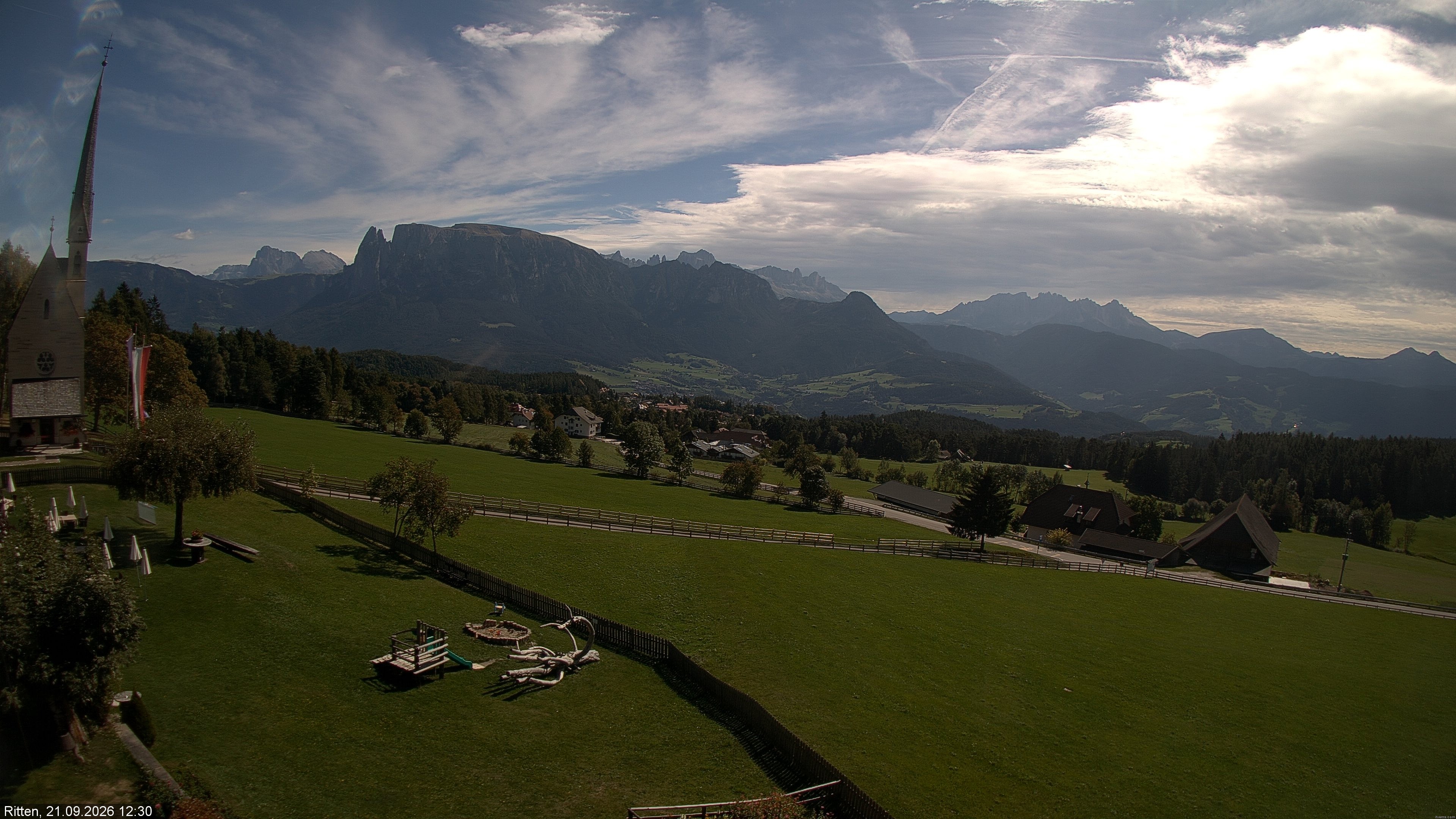 Archiv Foto Webcam Ritten bei Bozen, Südtirol