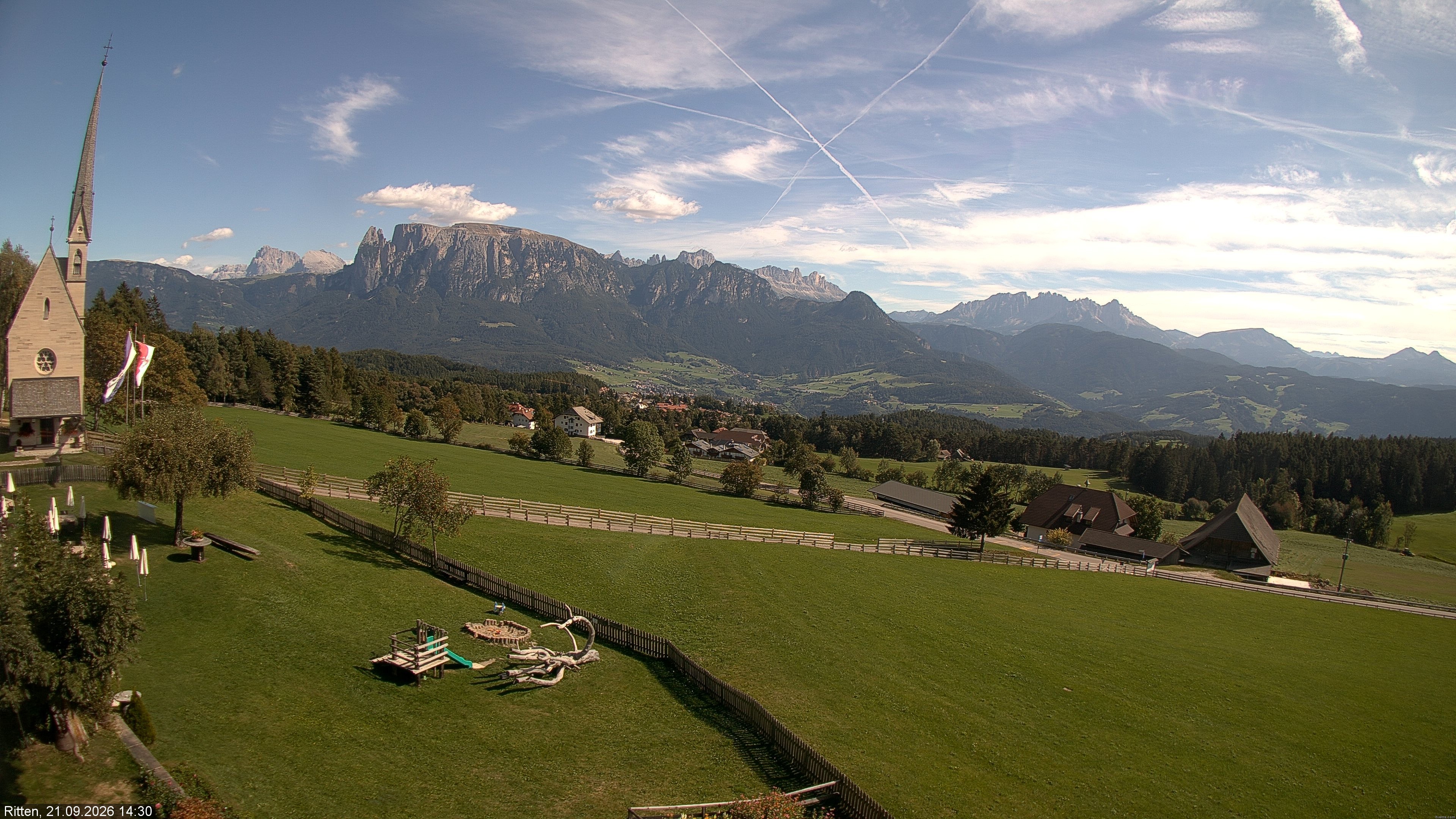 Archiv Foto Webcam Ritten bei Bozen, Südtirol