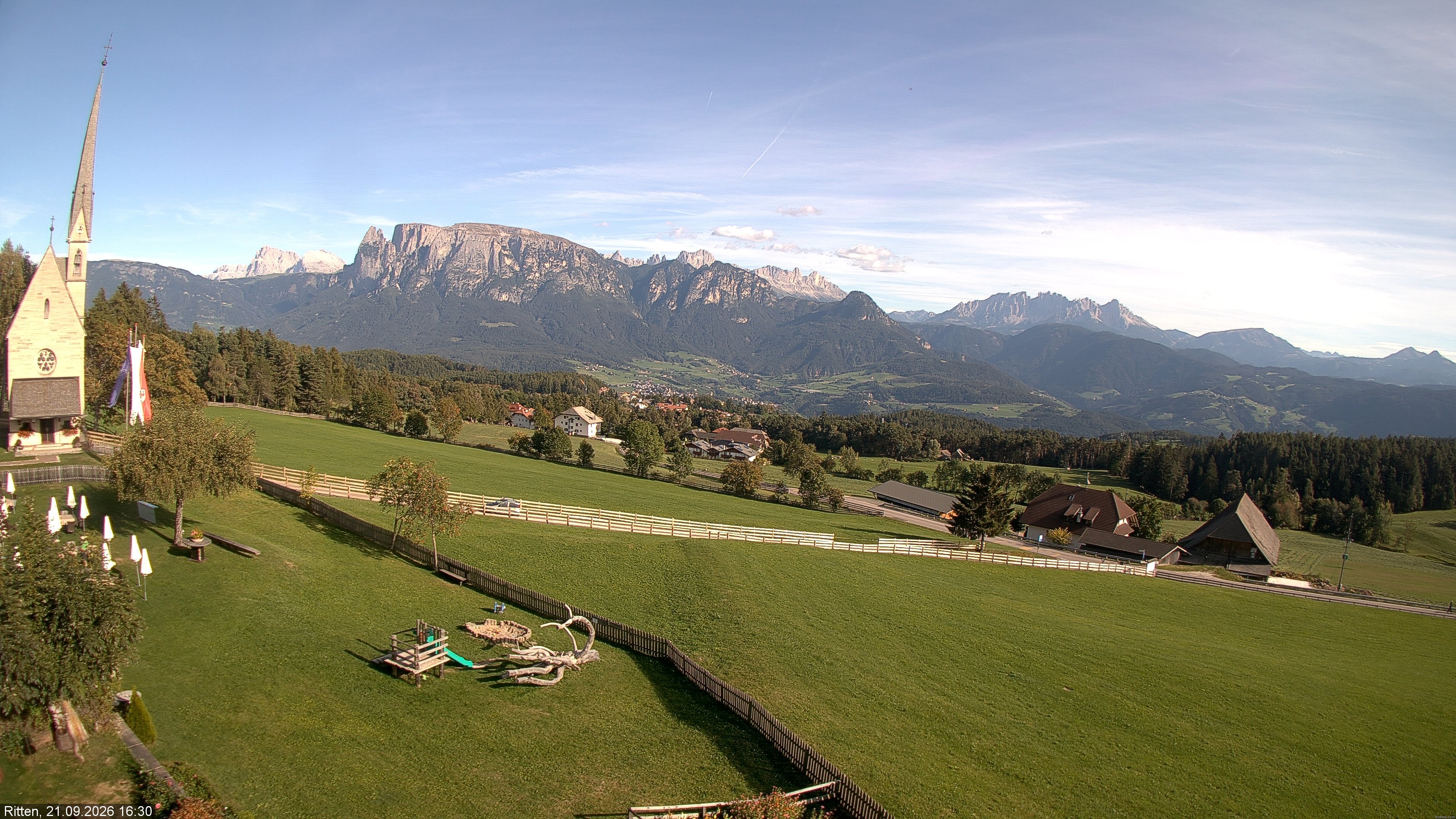 Archiv Foto Webcam Ritten bei Bozen, Südtirol