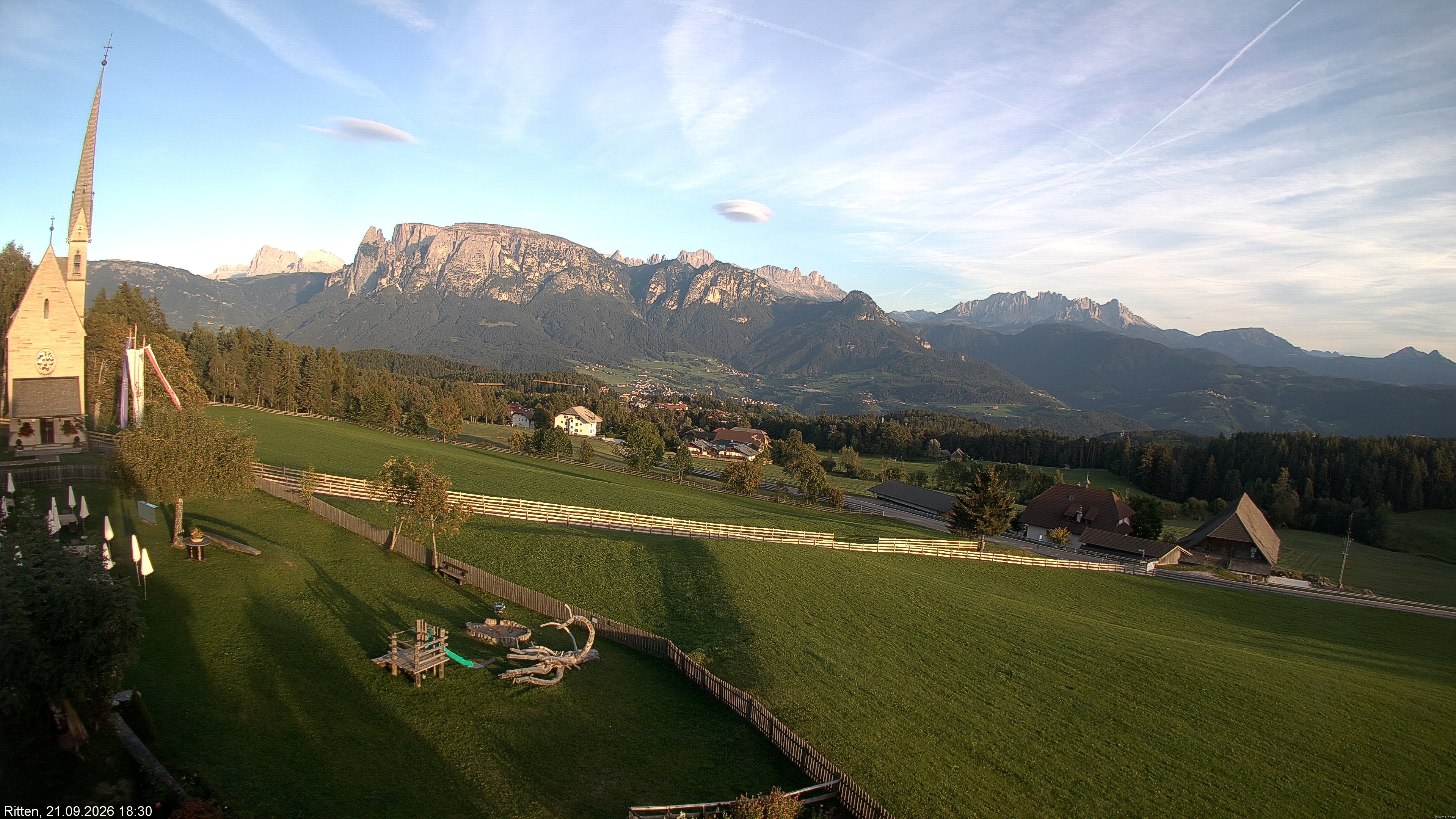 Archiv Foto Webcam Ritten bei Bozen, Südtirol