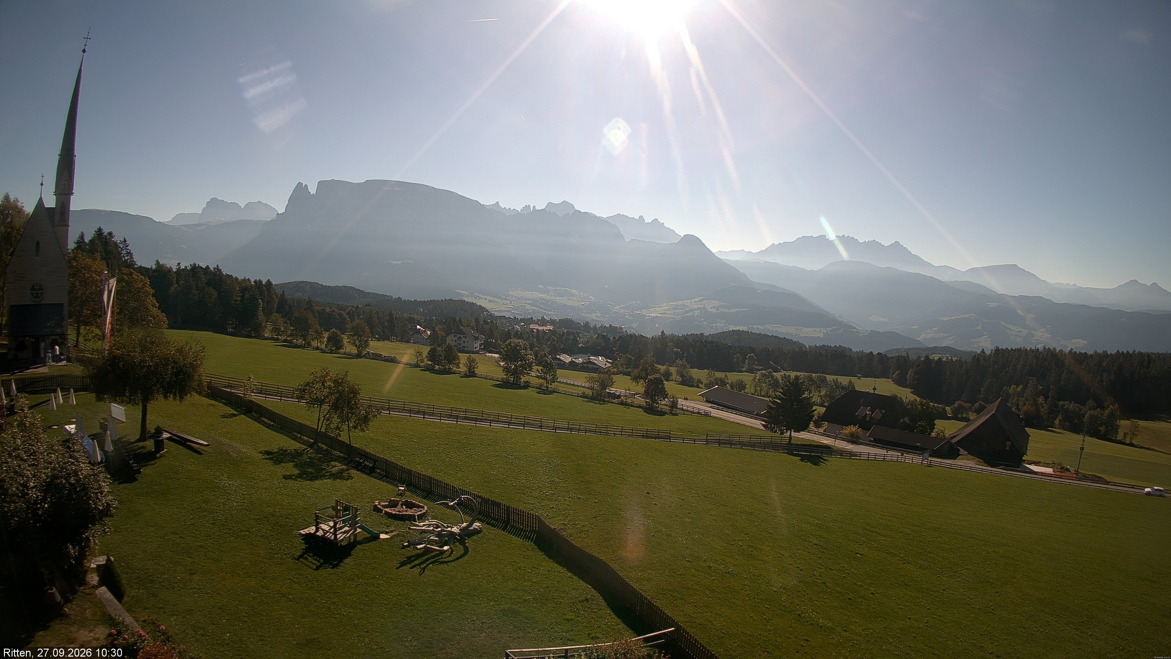 Archiv Foto Webcam Ritten bei Bozen, Südtirol