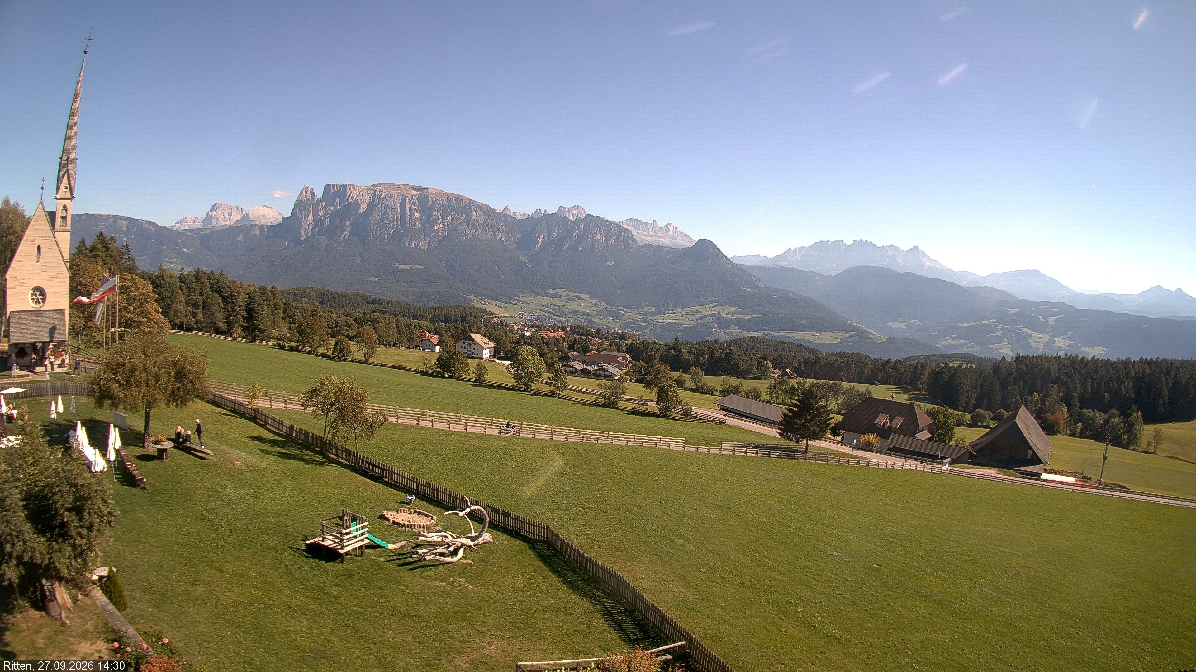 Archiv Foto Webcam Ritten bei Bozen, Südtirol
