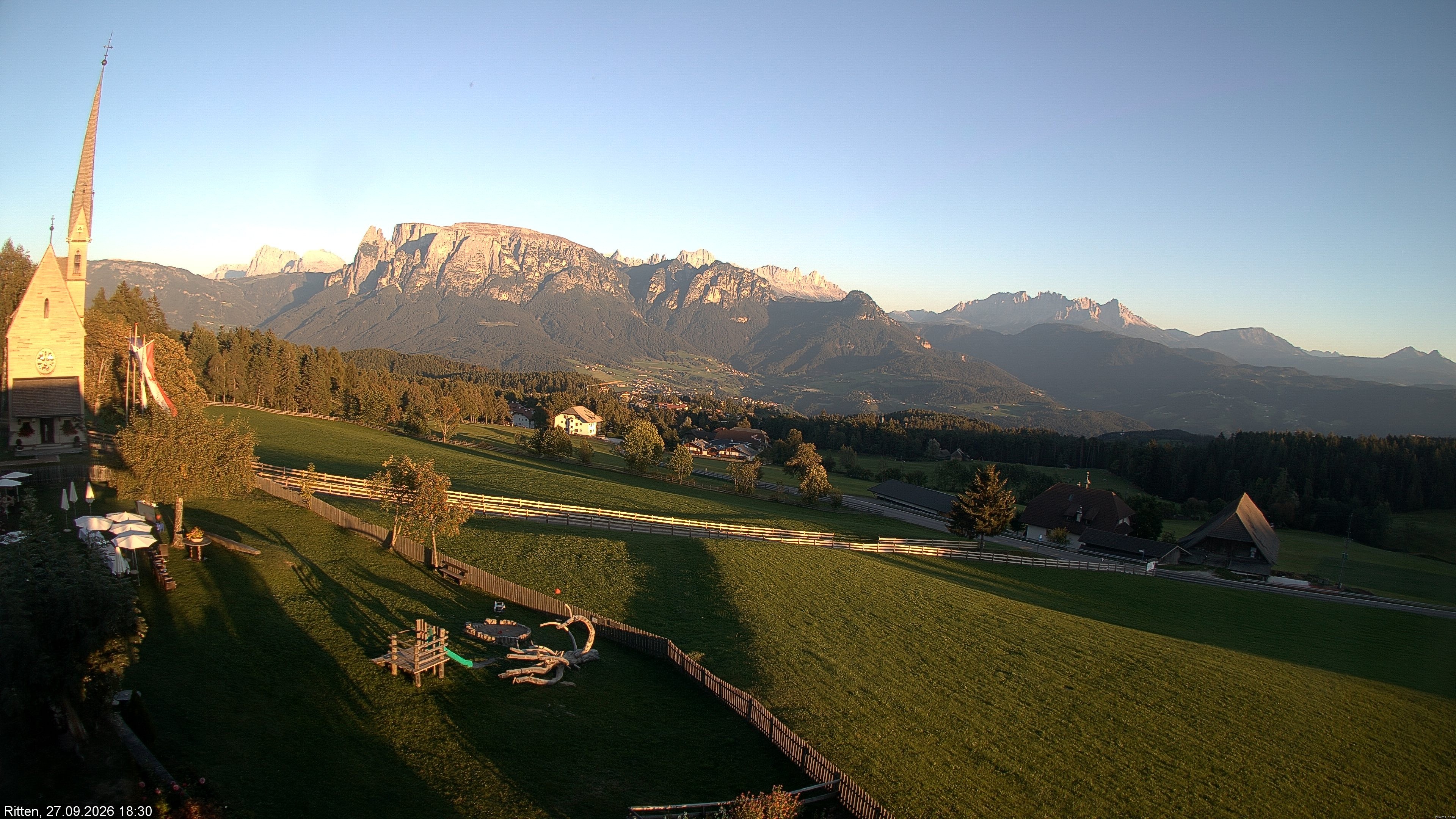 Archiv Foto Webcam Ritten bei Bozen, Südtirol