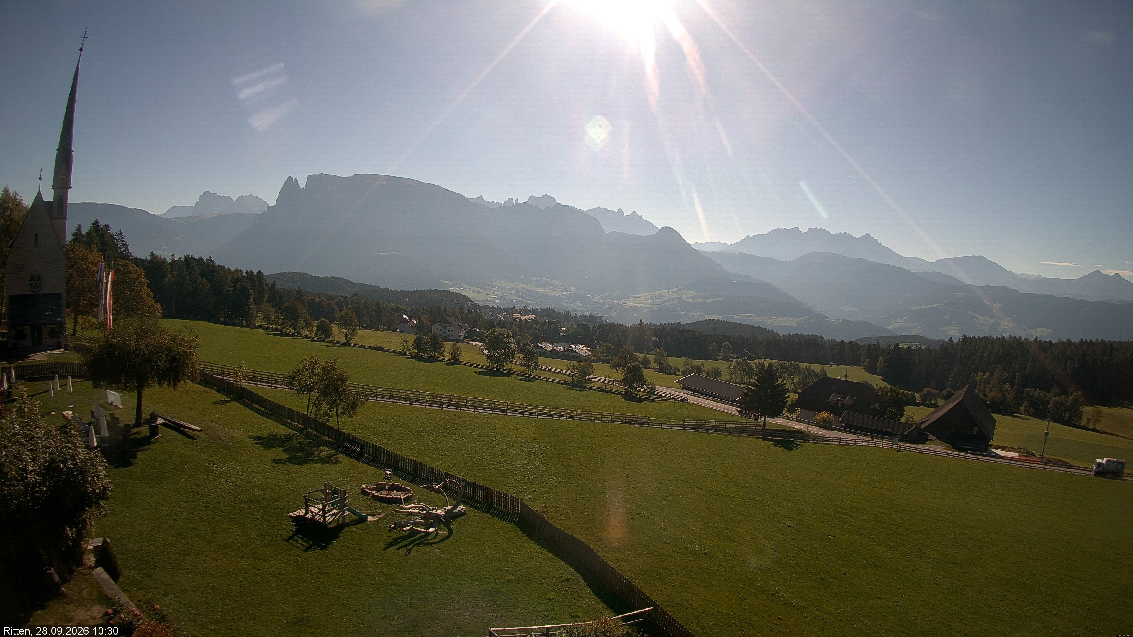 Archiv Foto Webcam Ritten bei Bozen, Südtirol
