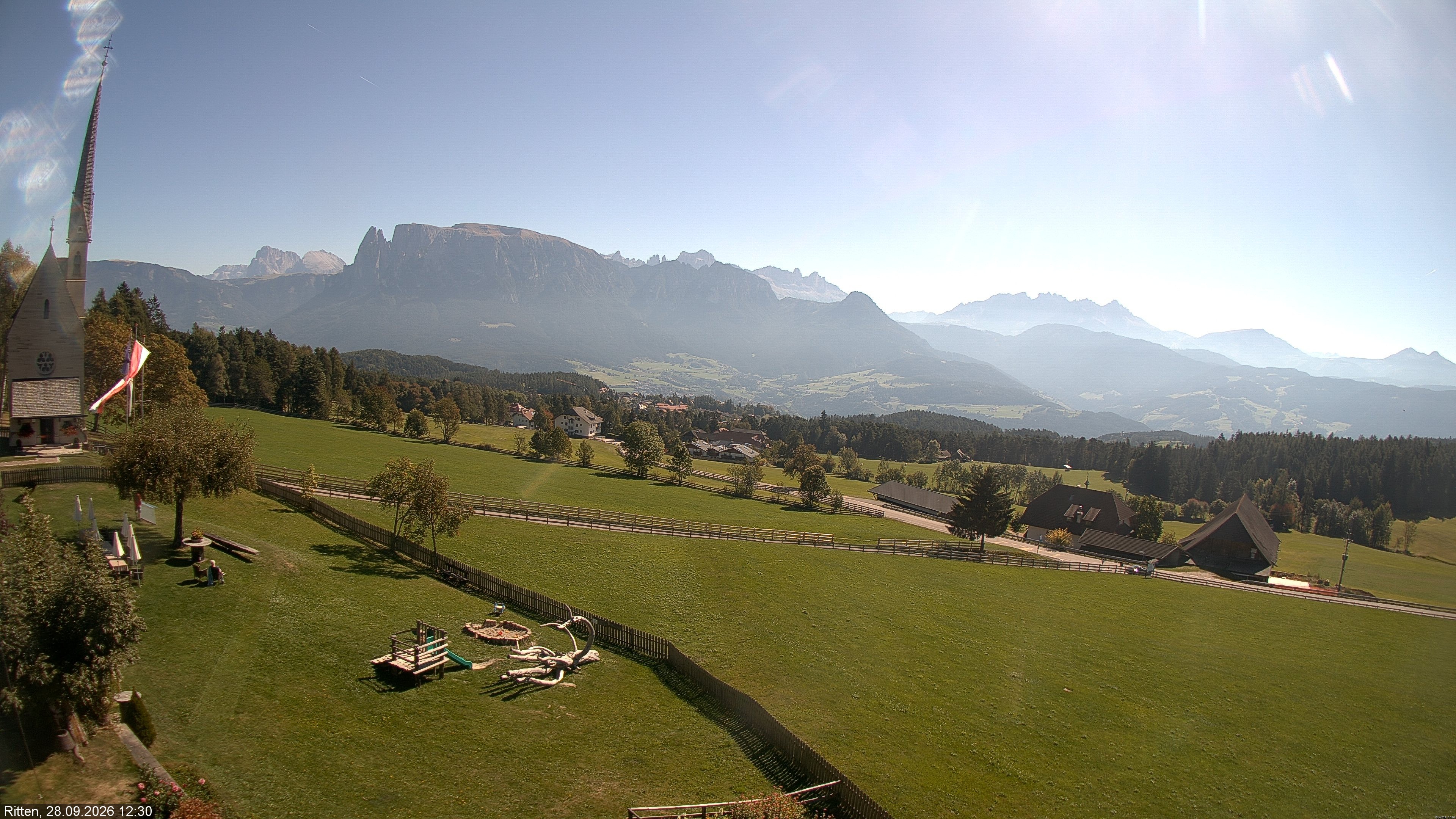 Archiv Foto Webcam Ritten bei Bozen, Südtirol