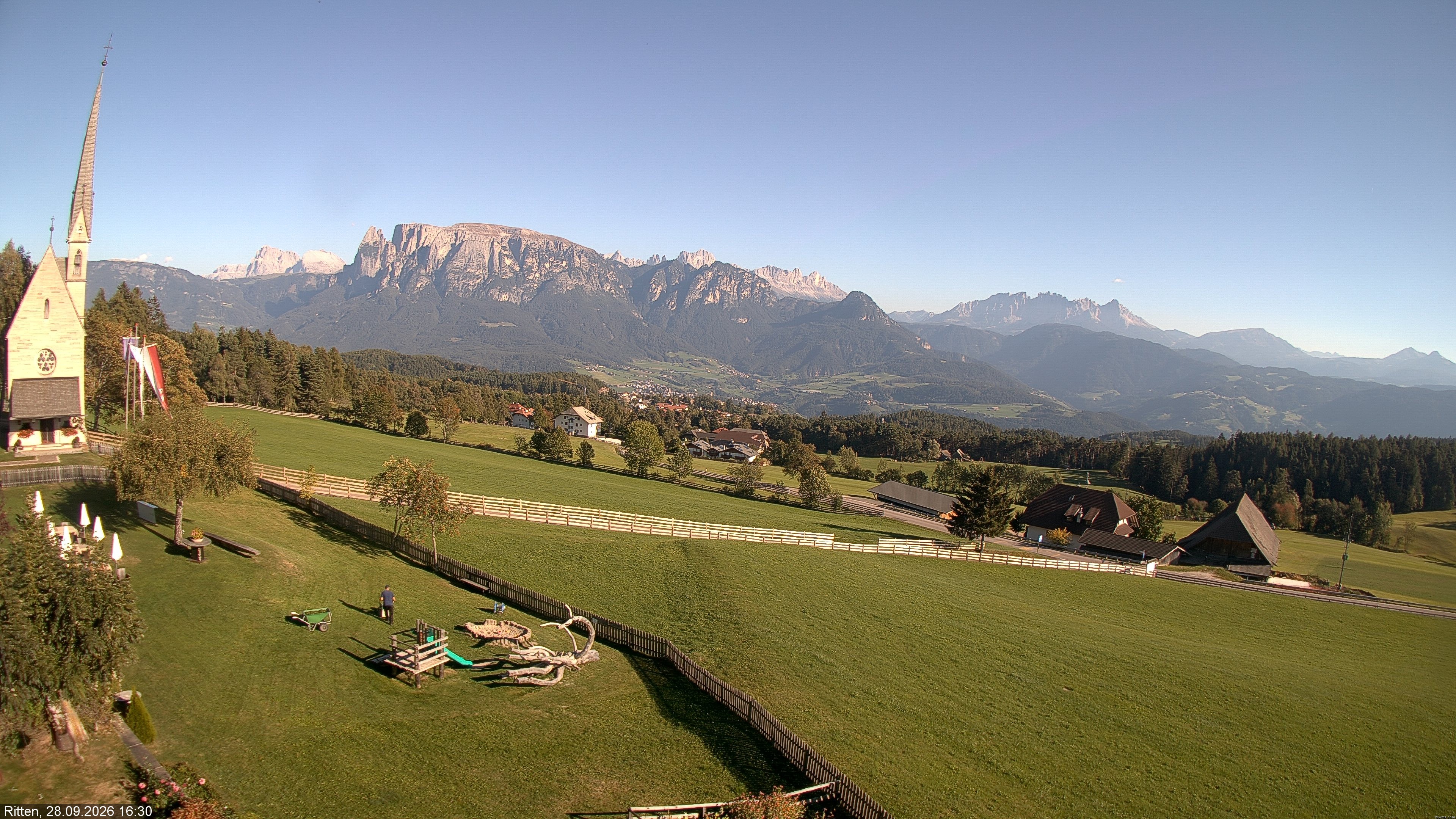 Archiv Foto Webcam Ritten bei Bozen, Südtirol