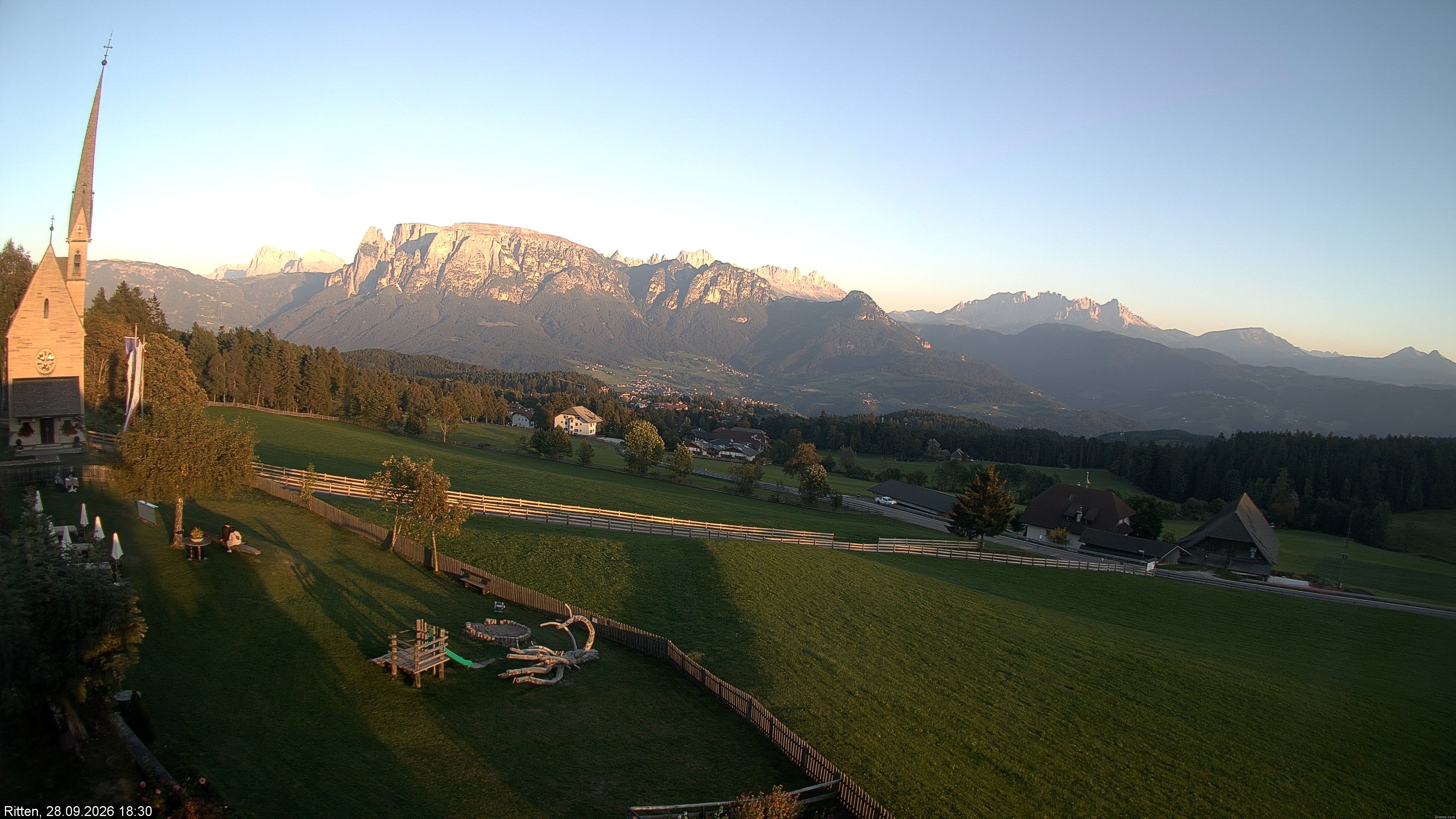 Archiv Foto Webcam Ritten bei Bozen, Südtirol
