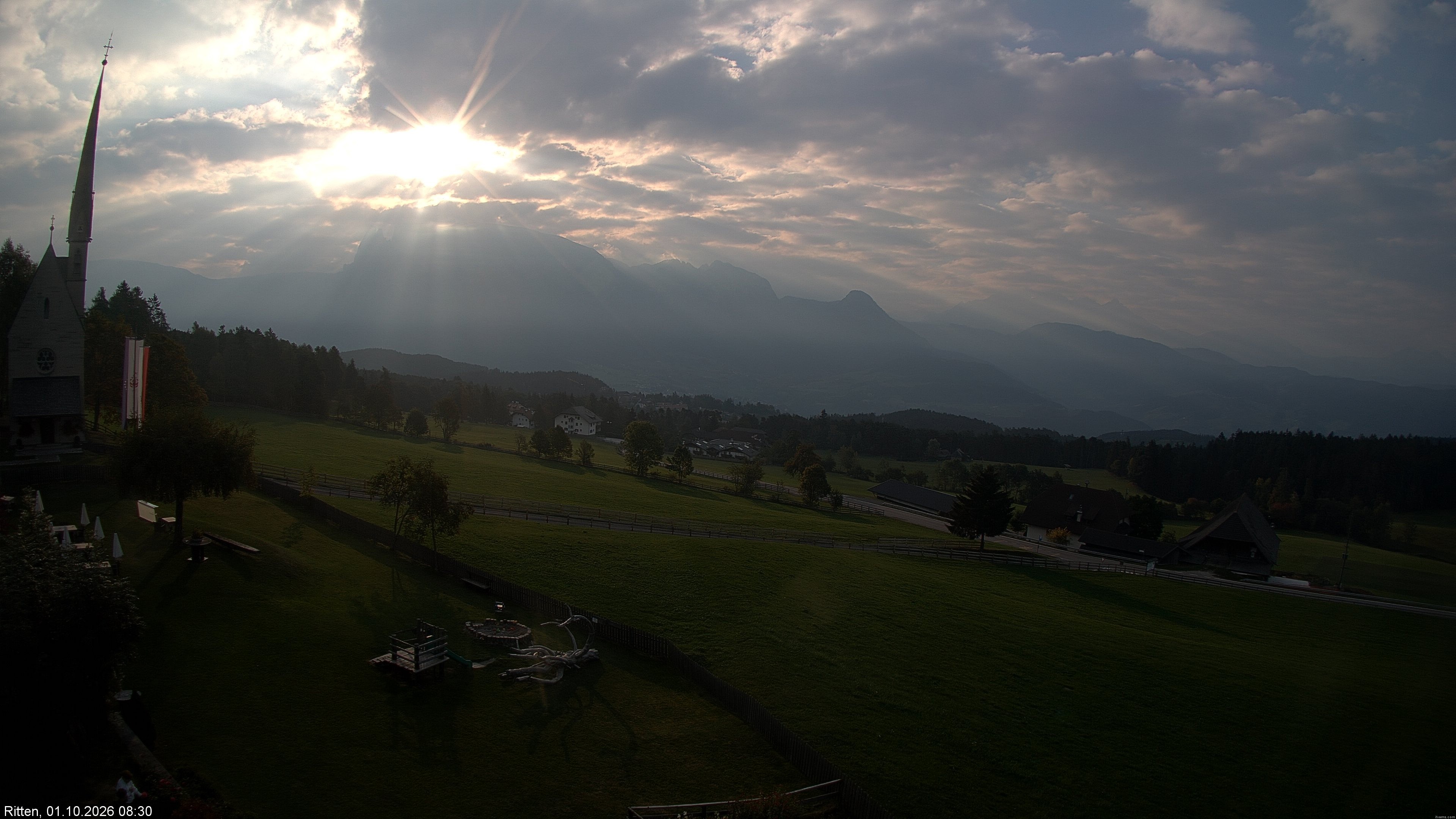 Archiv Foto Webcam Ritten bei Bozen, Südtirol