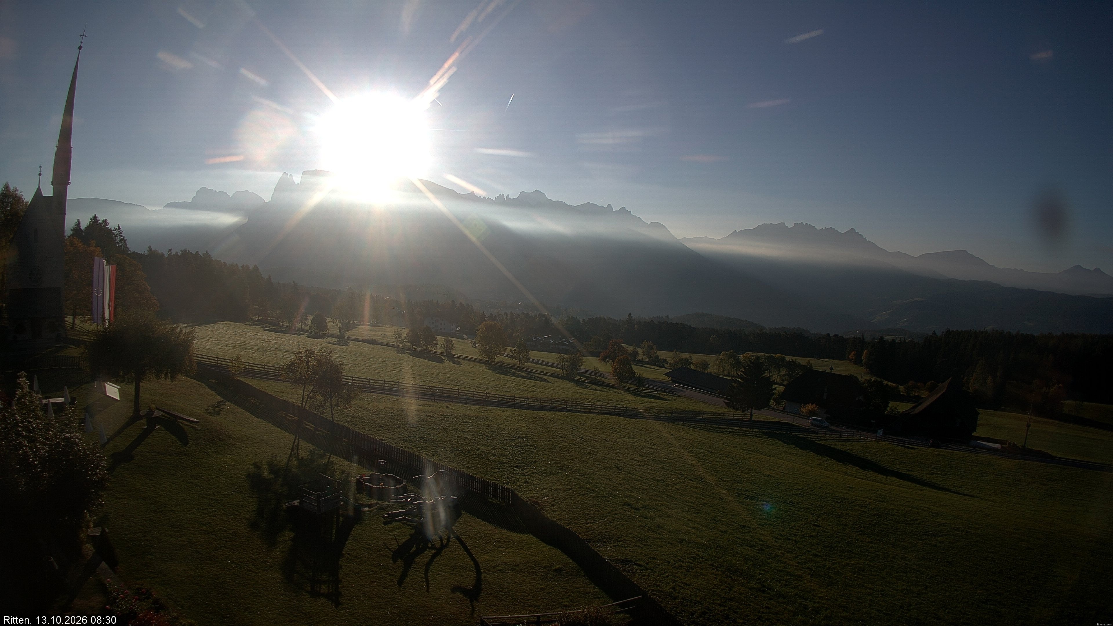 Archiv Foto Webcam Ritten bei Bozen, Südtirol