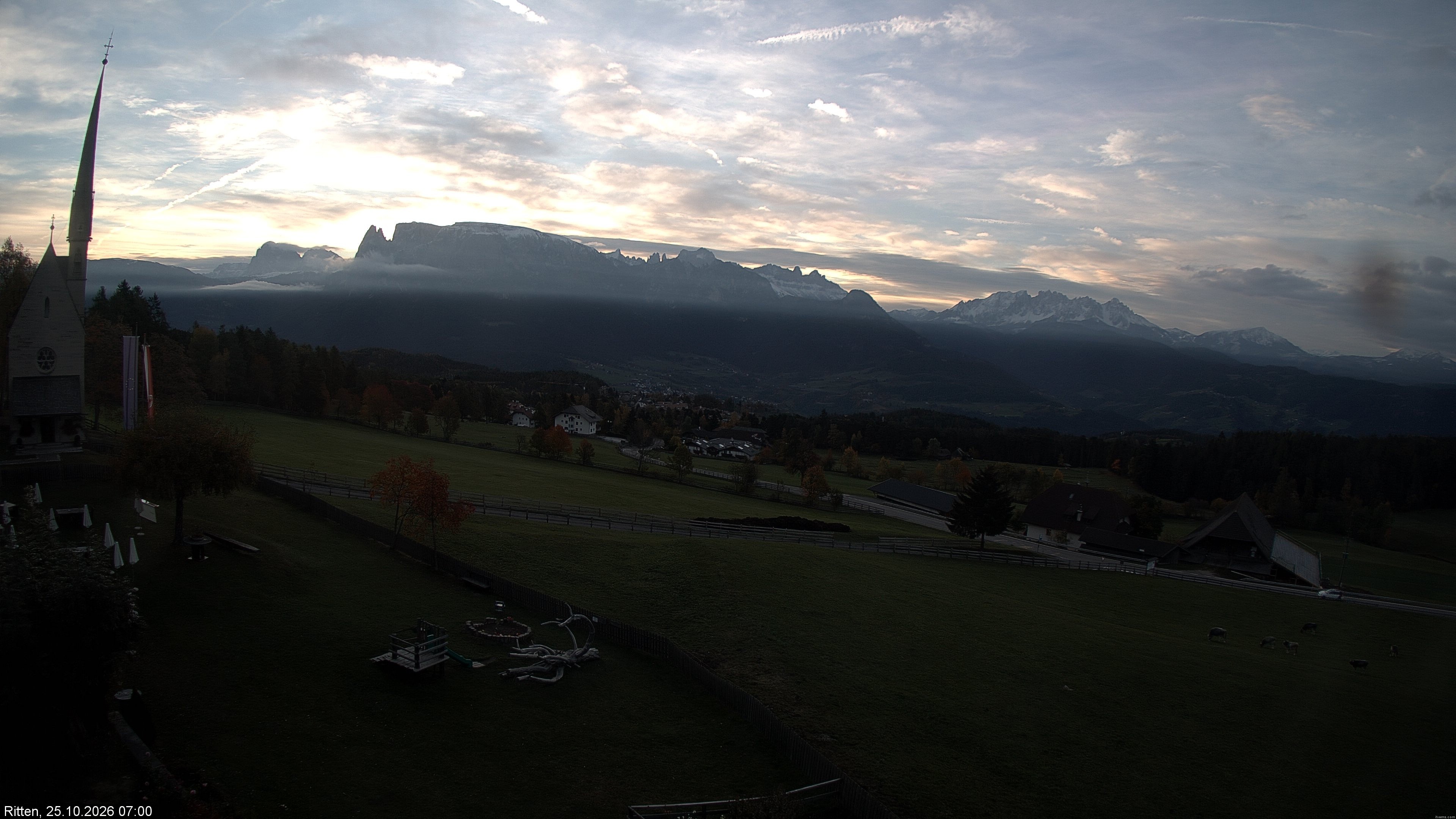 Archiv Foto Webcam Ritten bei Bozen, Südtirol