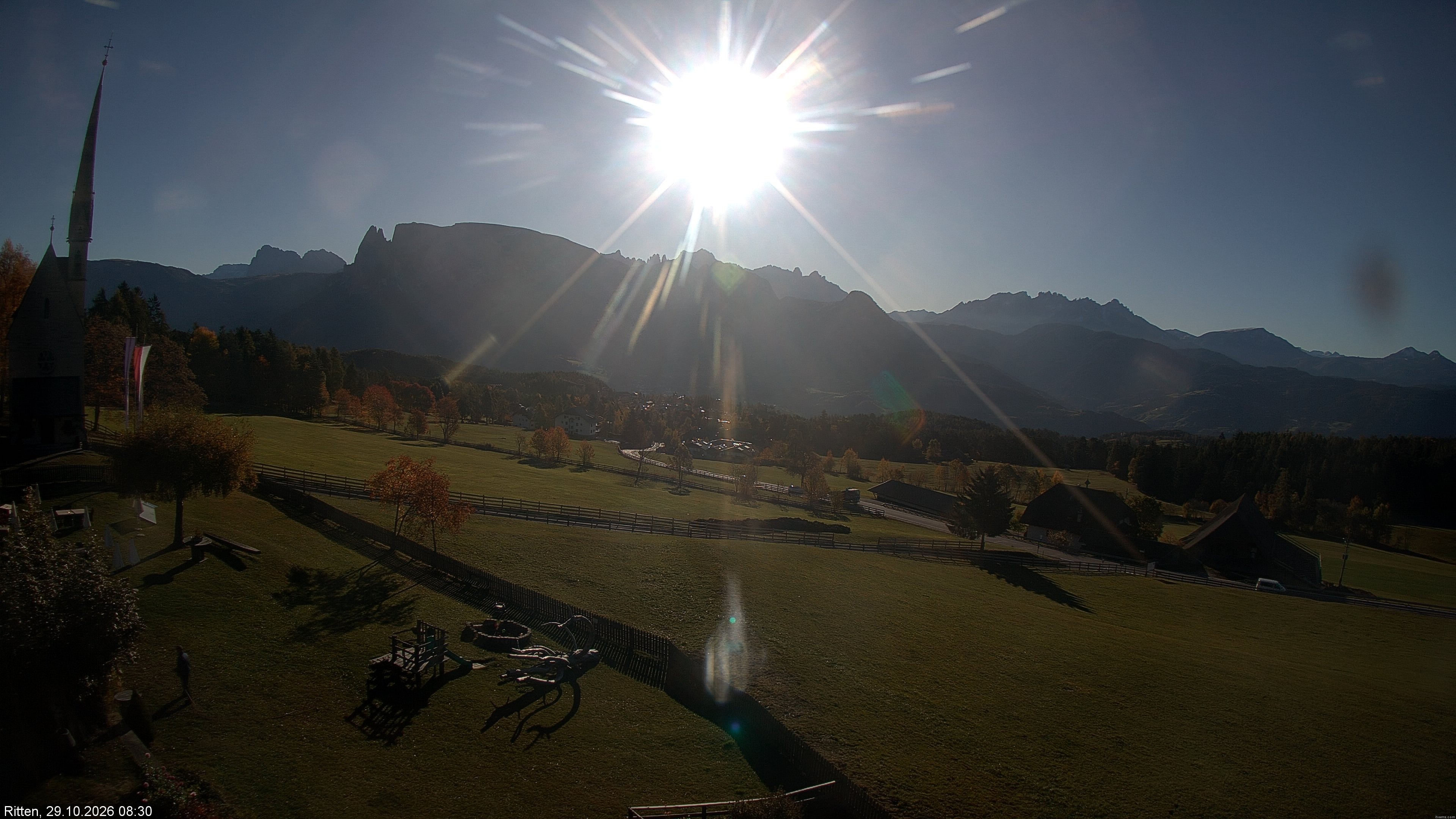 Archiv Foto Webcam Ritten bei Bozen, Südtirol