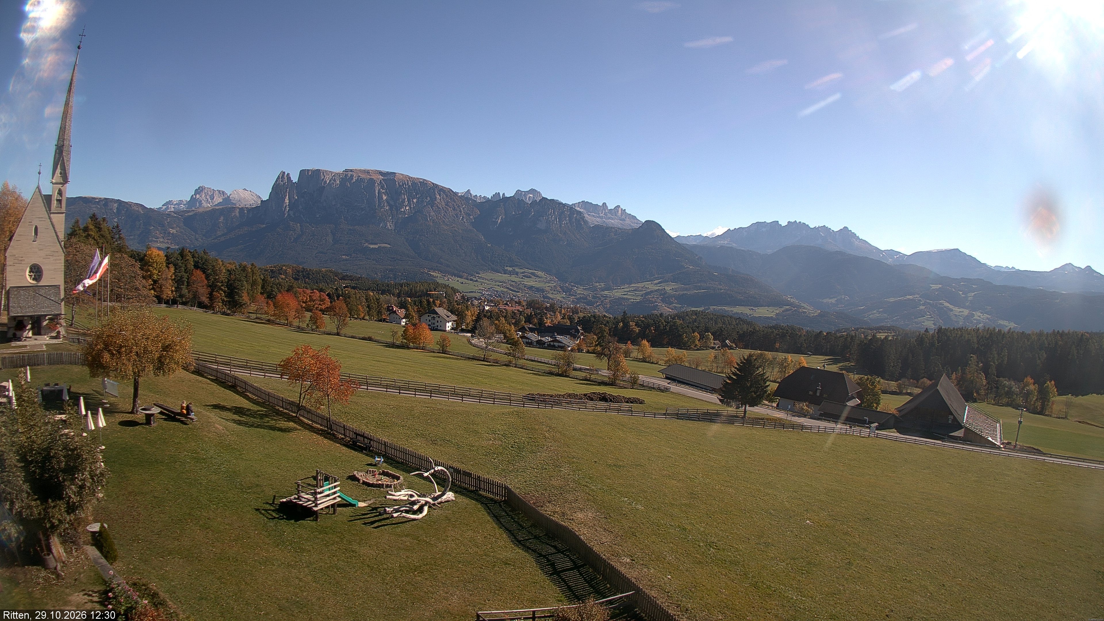 Archiv Foto Webcam Ritten bei Bozen, Südtirol