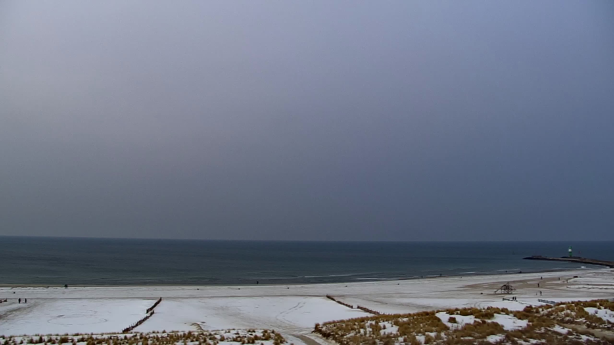 Archiv Foto Webcam Strand Warnemünde an der Ostsee
