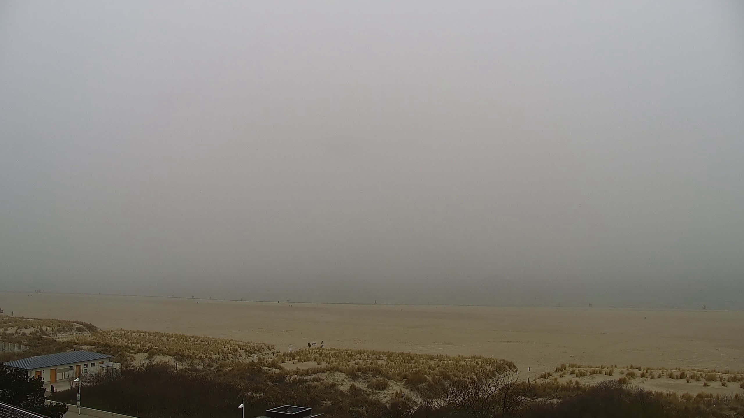 Archived image Webcam Warnemünde: Beach Hotel Hübner