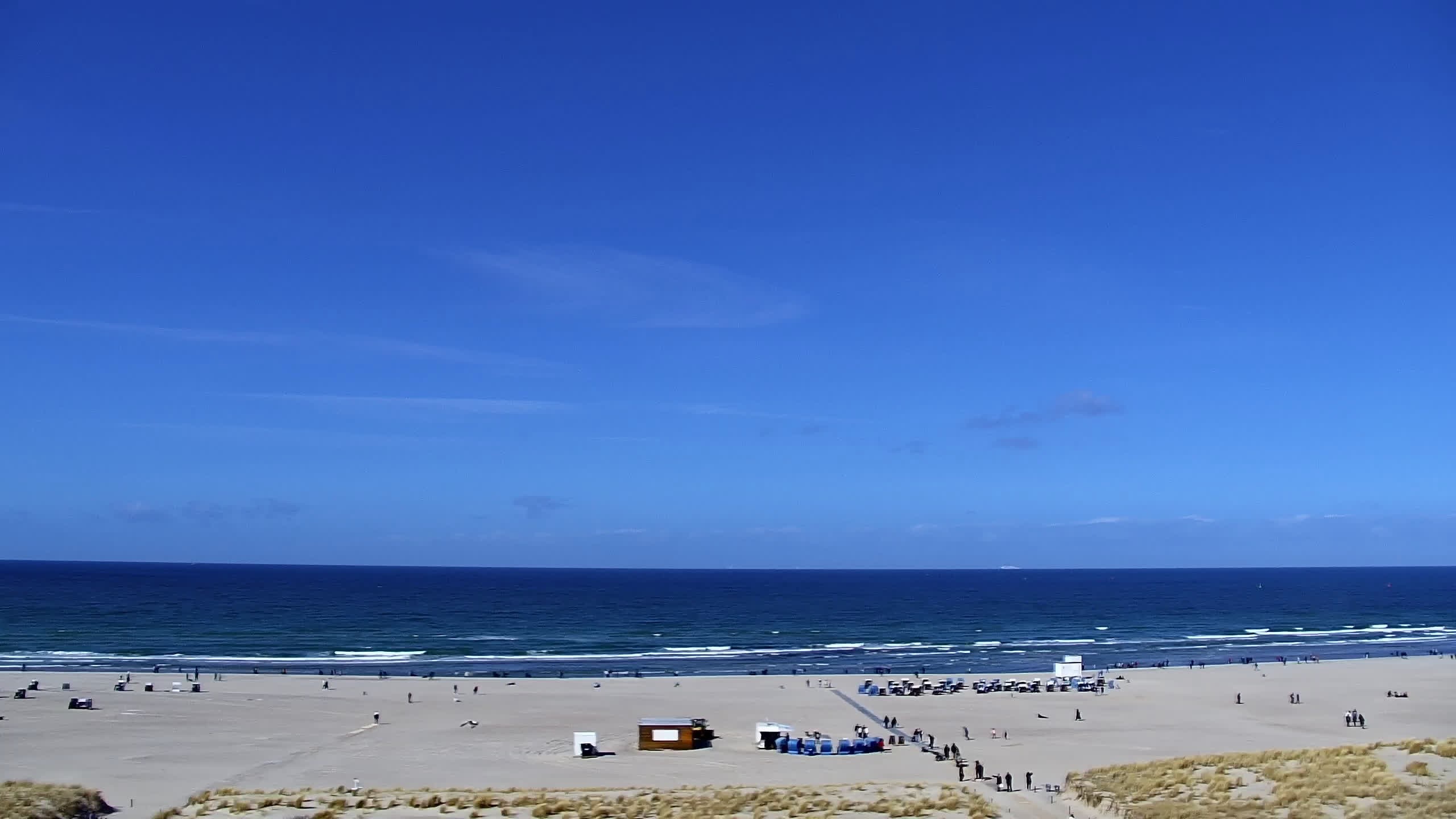 Archiv Foto Webcam Strand Warnemünde an der Ostsee