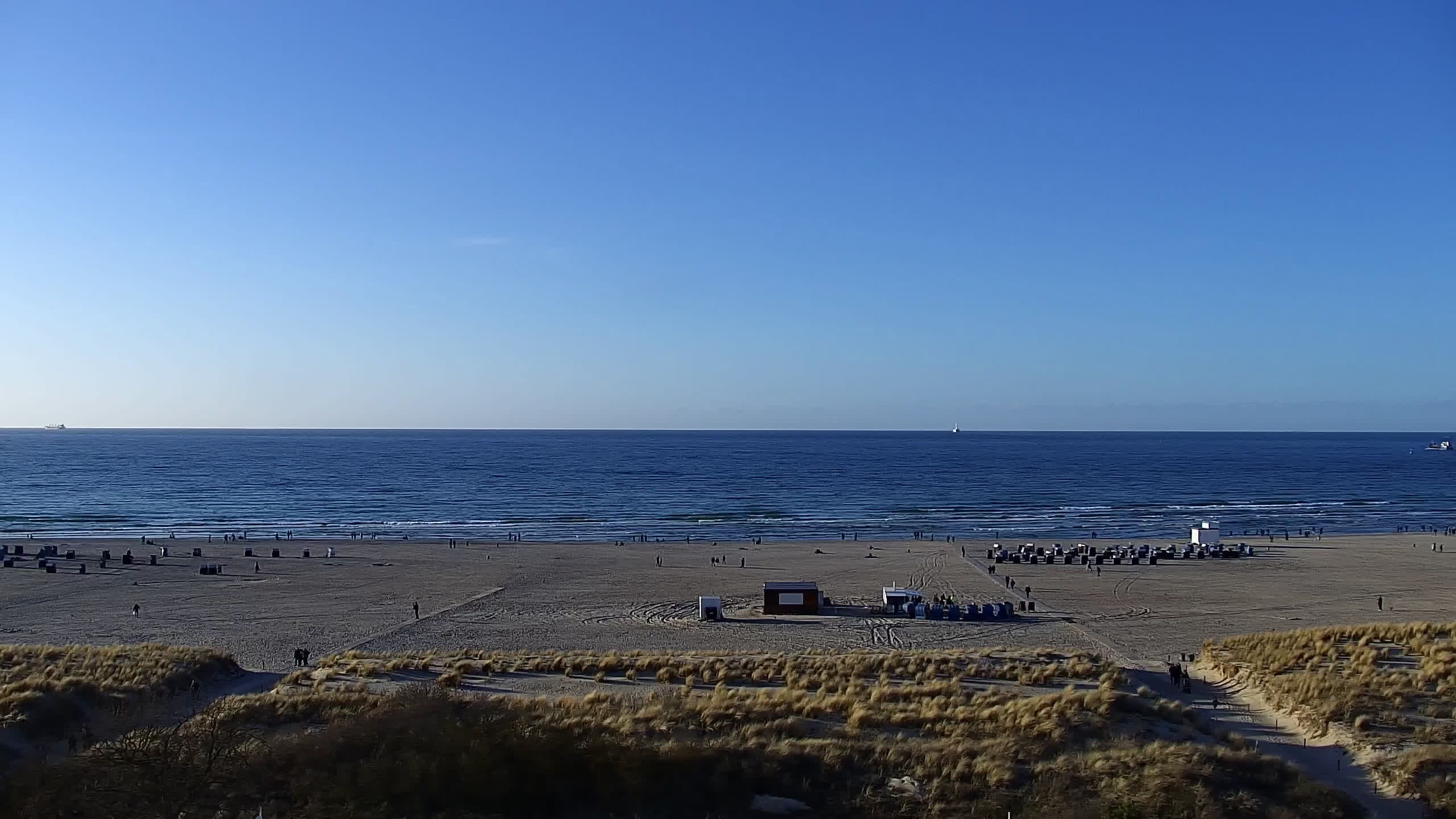 Archiv Foto Webcam Strand Warnemünde an der Ostsee