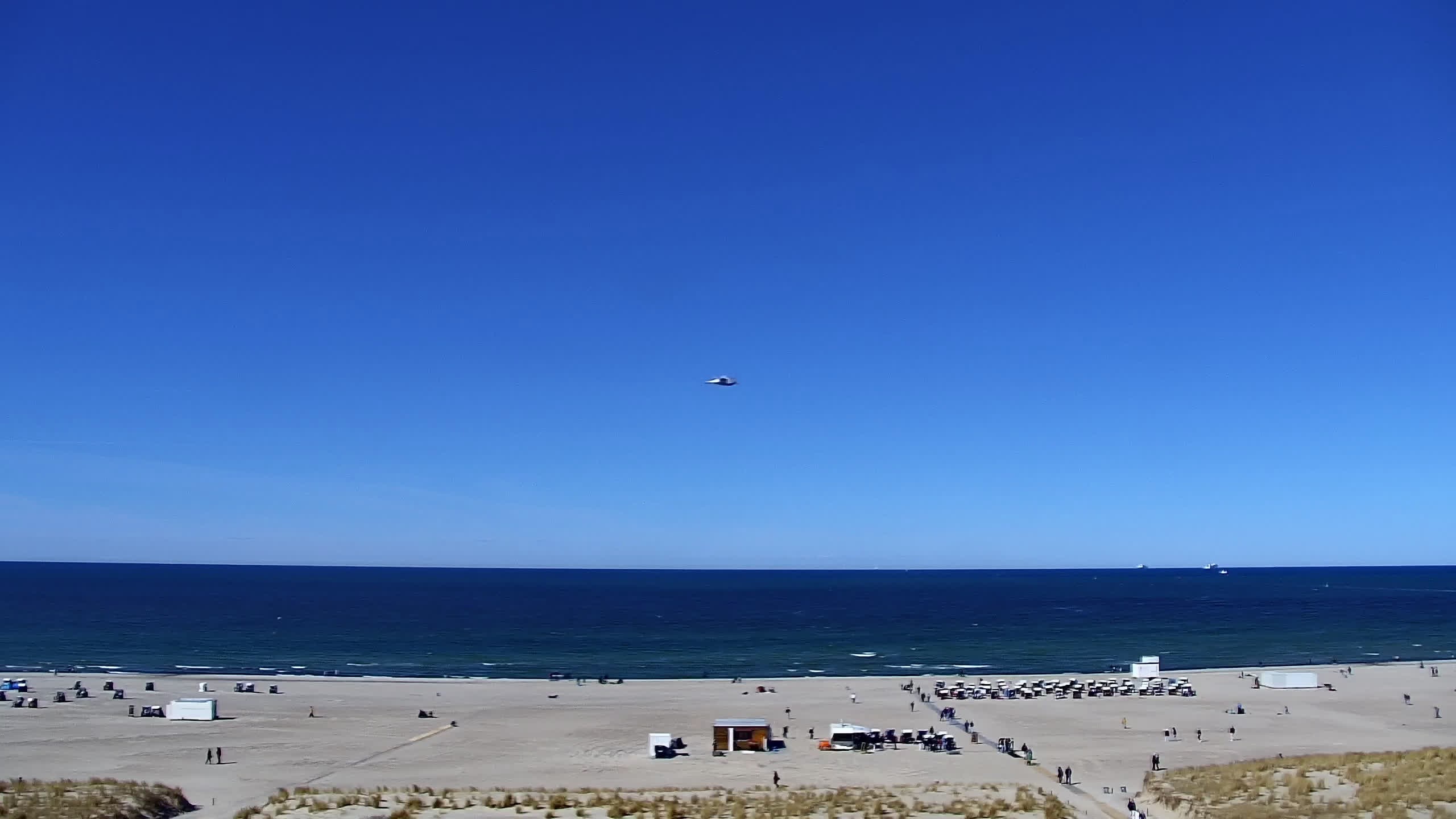 Archiv Foto Webcam Strand Warnemünde an der Ostsee
