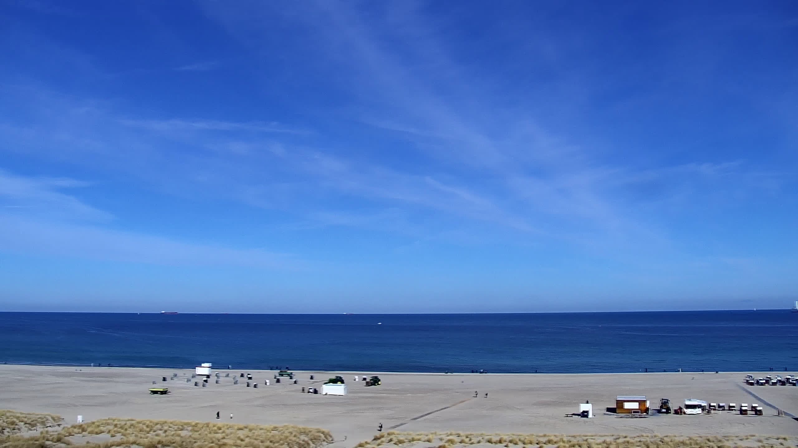 Archiv Foto Webcam Strand Warnemünde an der Ostsee