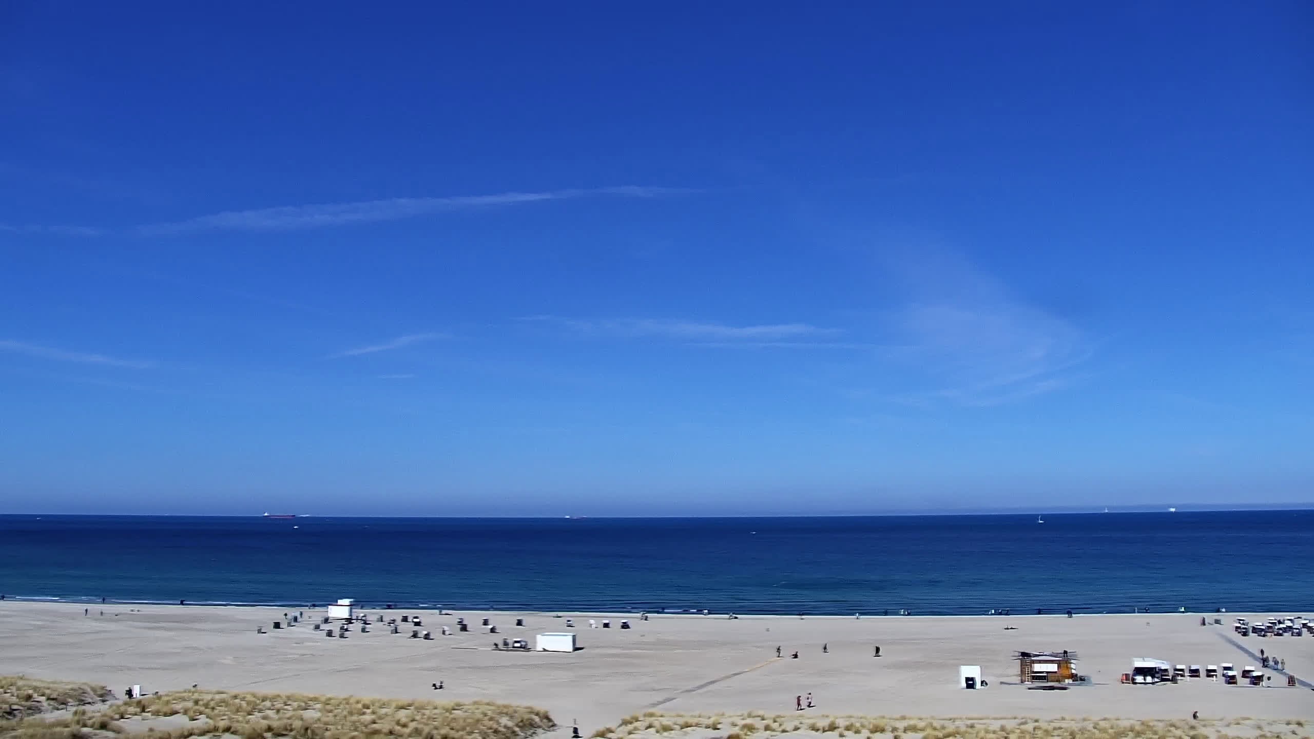 Archiv Foto Webcam Strand Warnemünde an der Ostsee