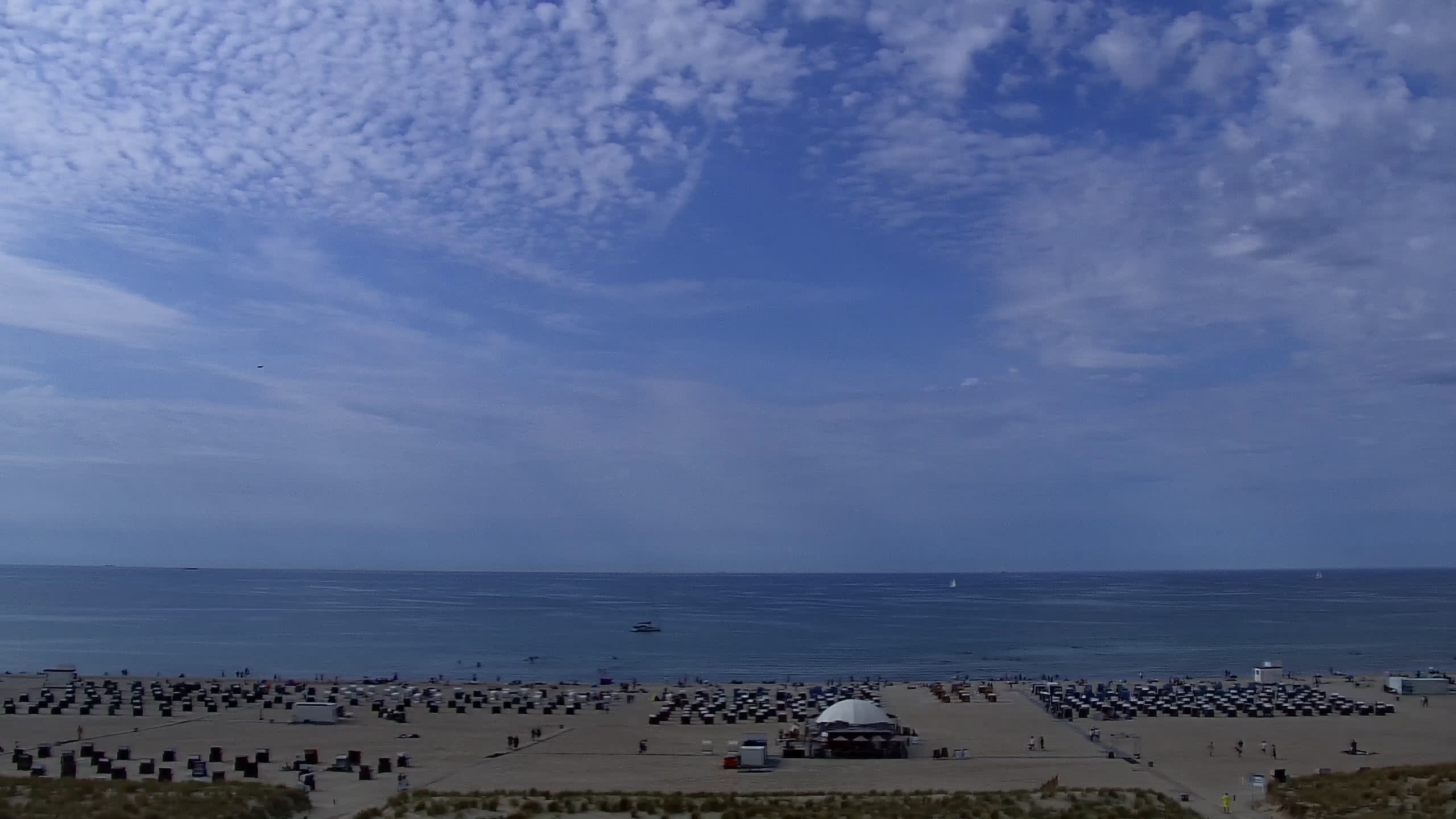 Archiv Foto Webcam Strand Warnemünde an der Ostsee
