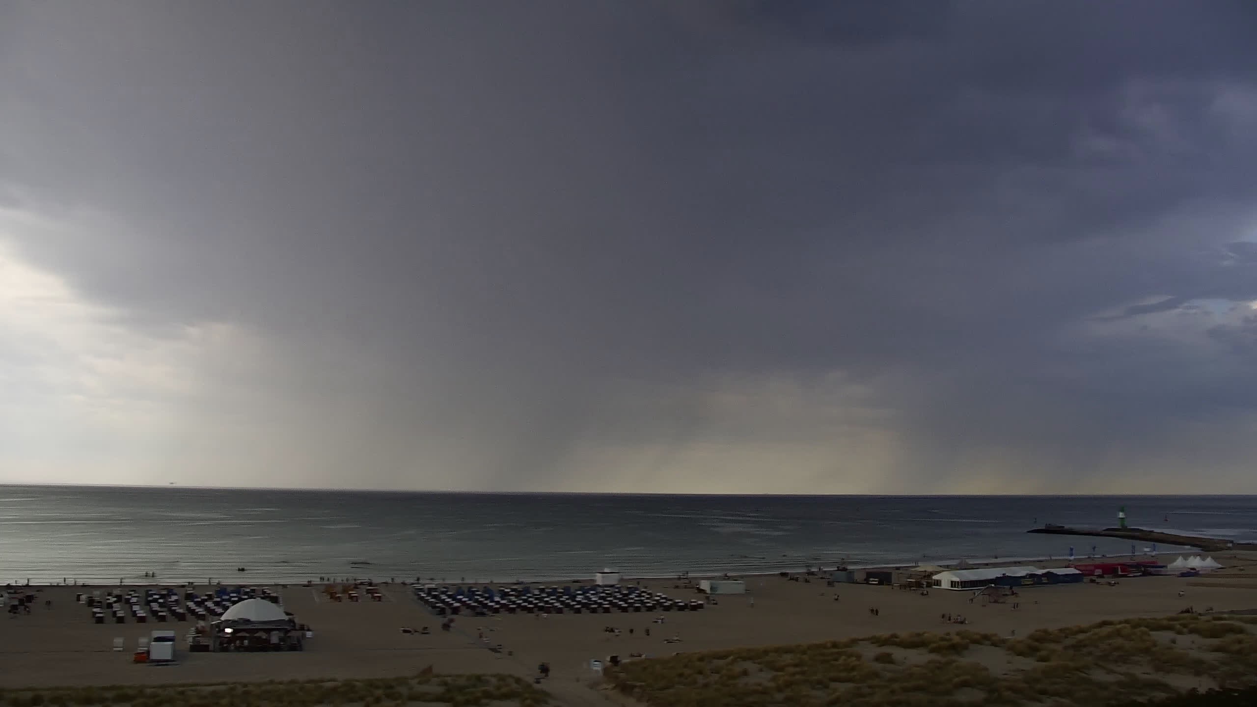 Archiv Foto Webcam Strand Warnemünde an der Ostsee