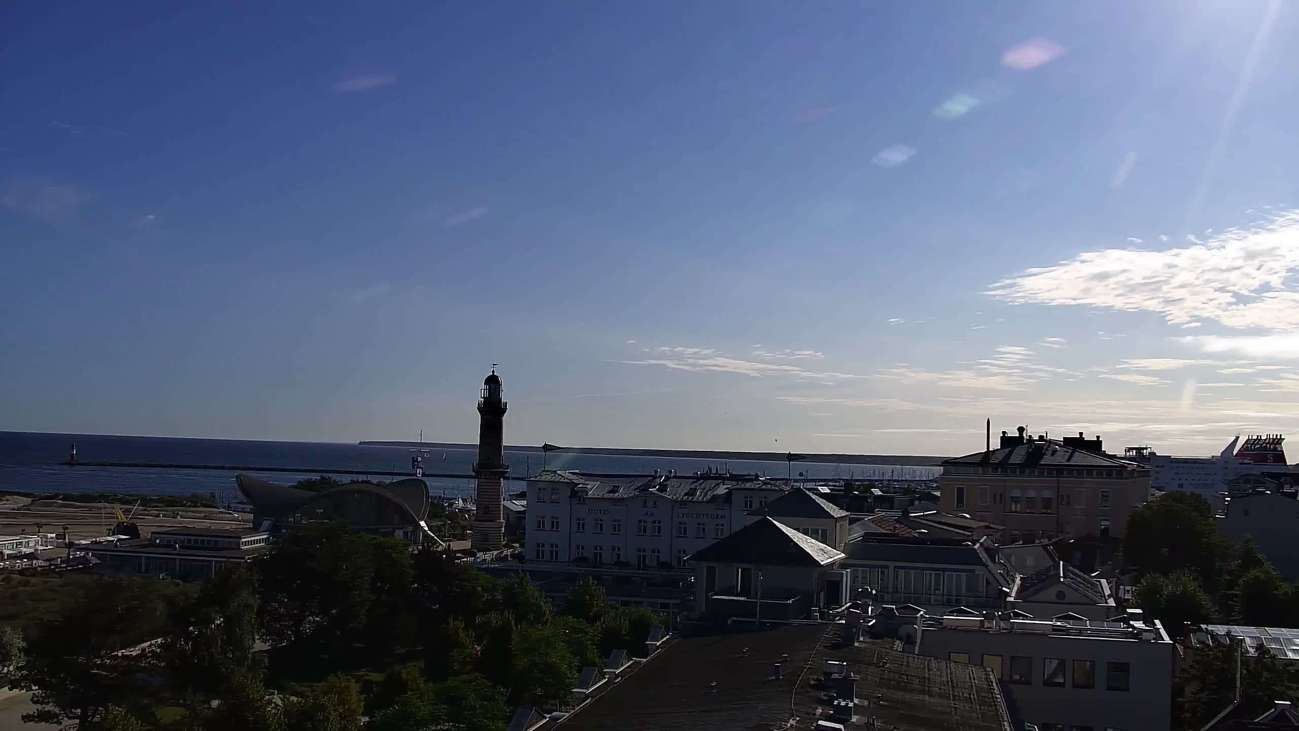 Archiv Foto Webcam Strand Warnemünde an der Ostsee
