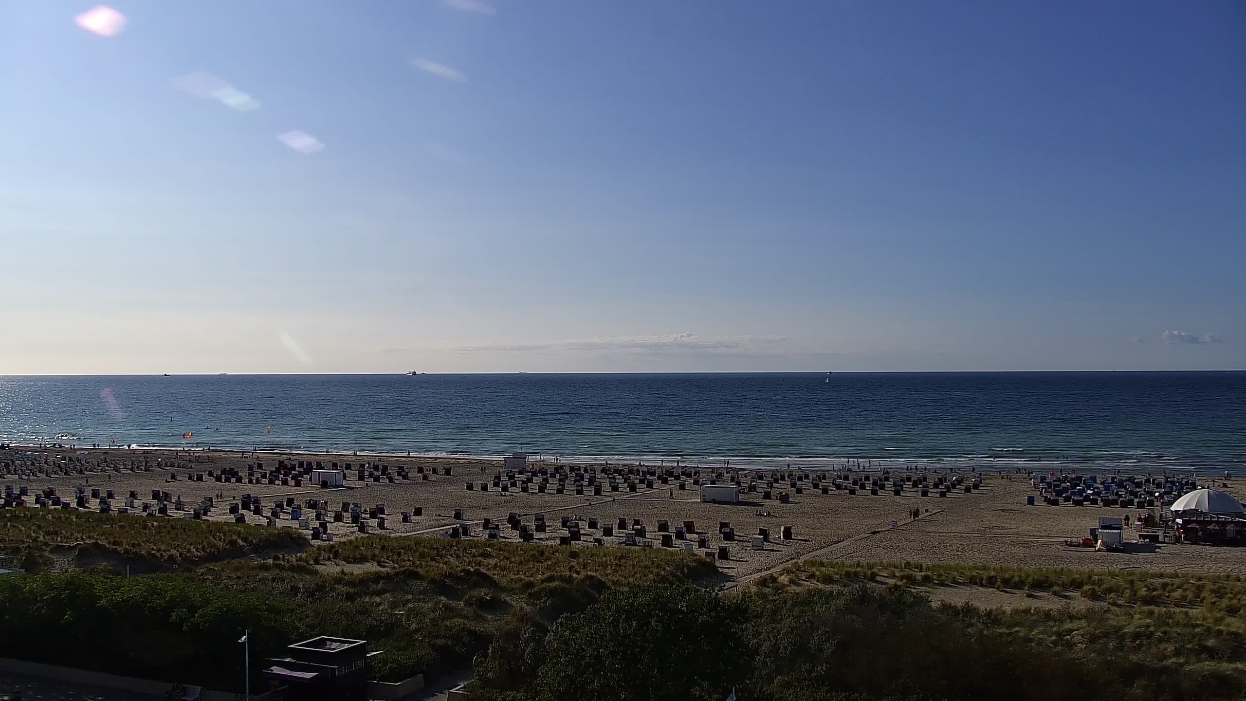 Archiv Foto Webcam Strand Warnemünde an der Ostsee