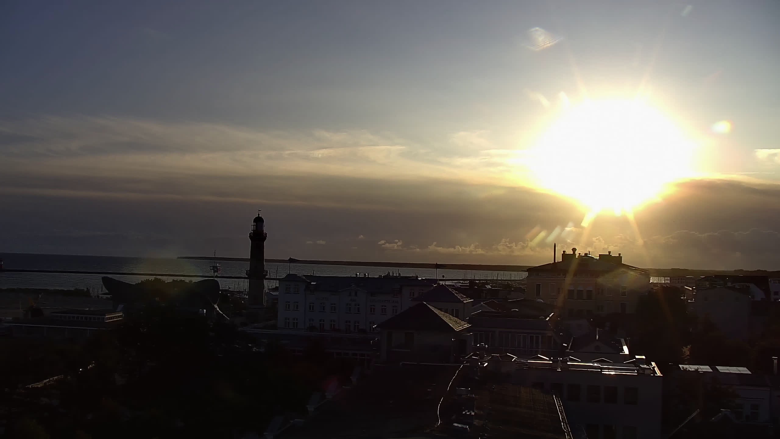 Archiv Foto Webcam Strand Warnemünde an der Ostsee