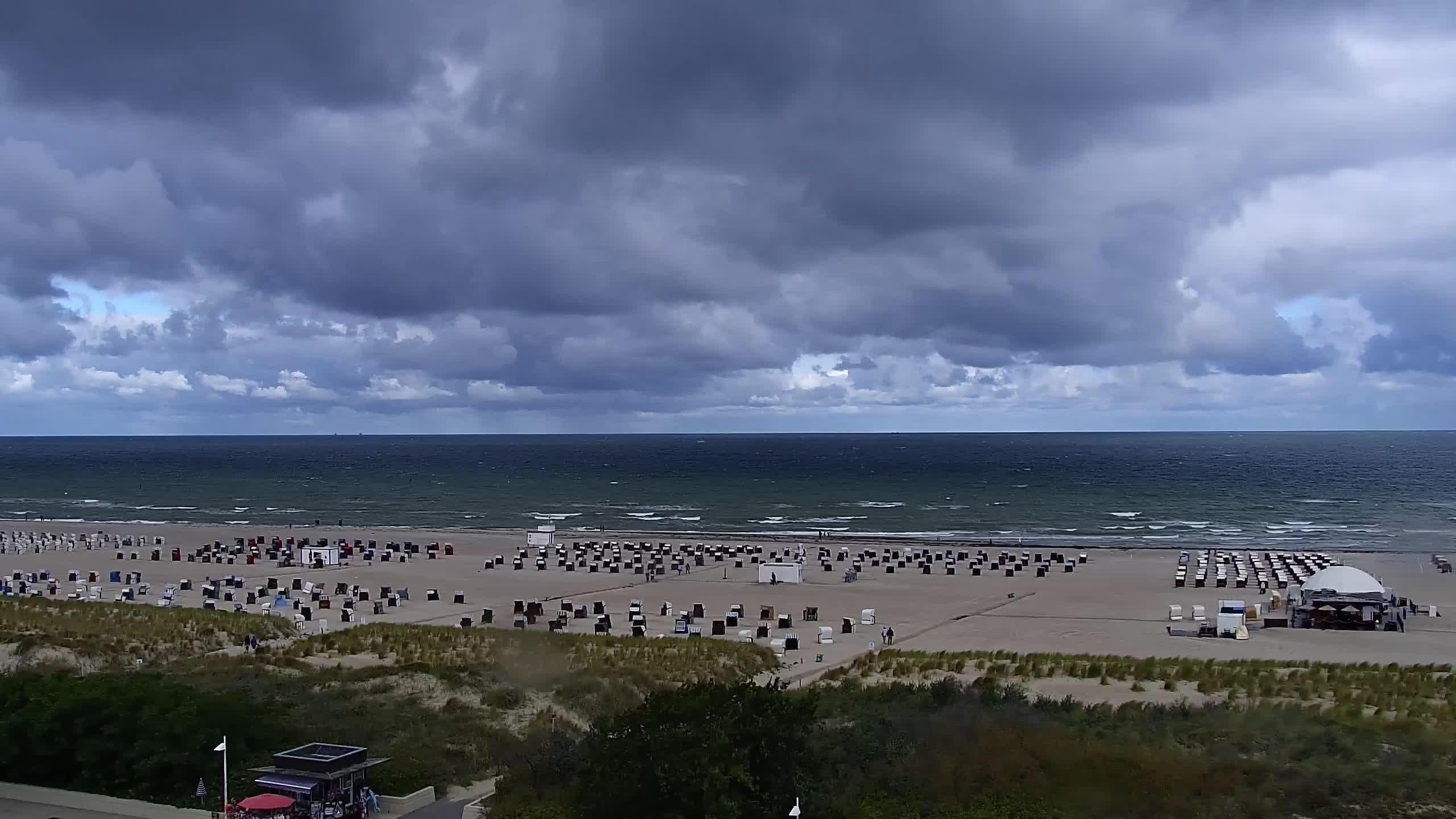 Archiv Foto Webcam Strand Warnemünde an der Ostsee