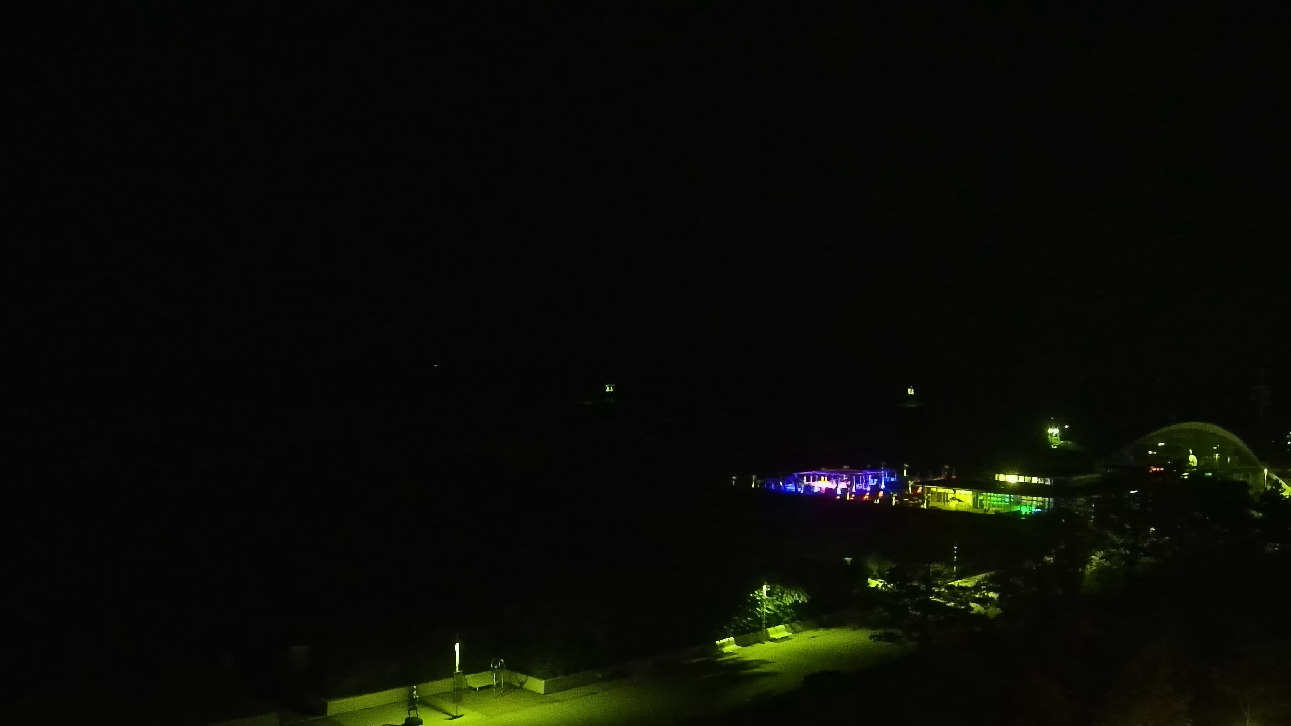 Archived image Webcam Warnemünde: Beach Hotel Hübner