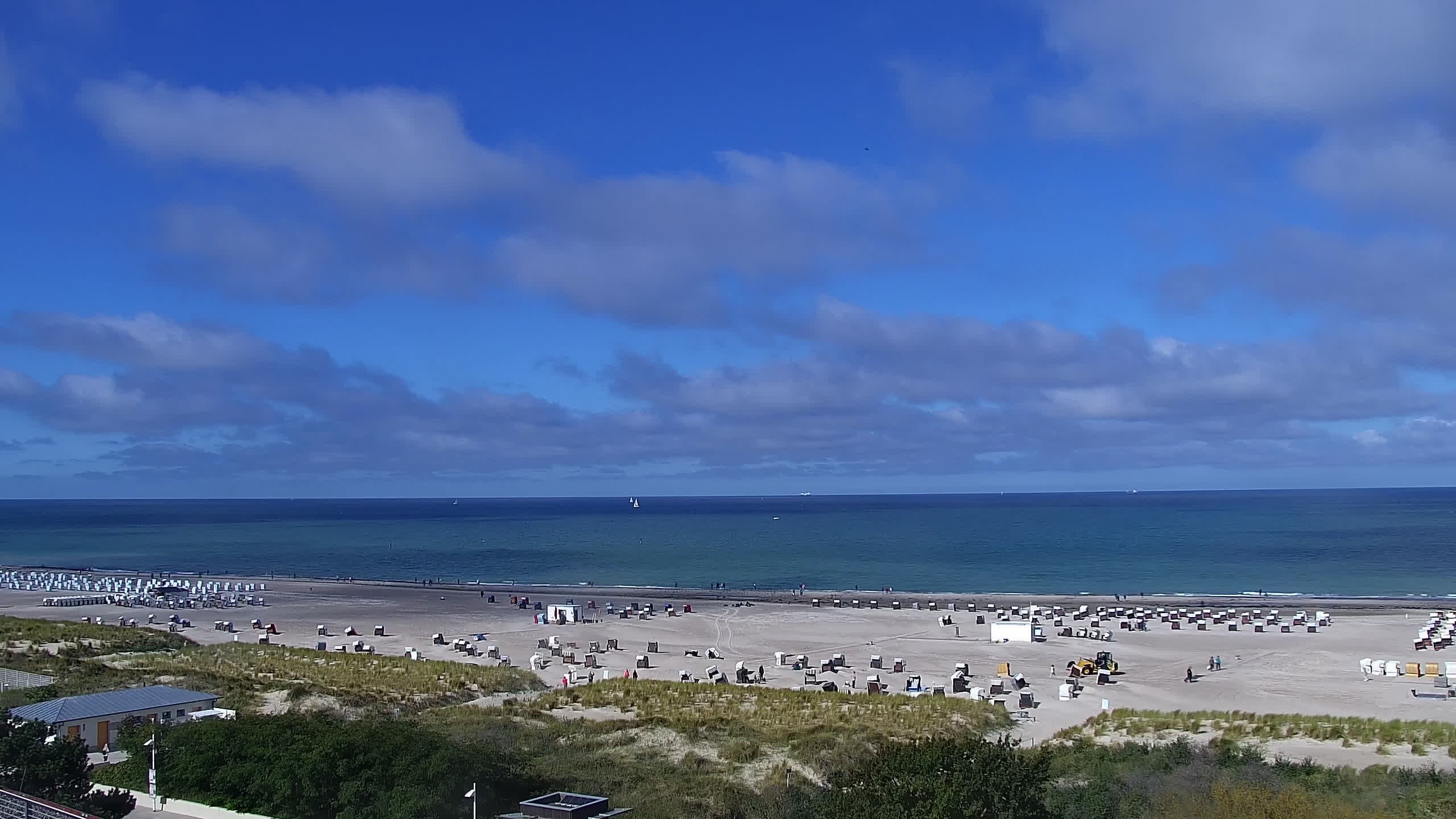 Archiv Foto Webcam Strand Warnemünde an der Ostsee