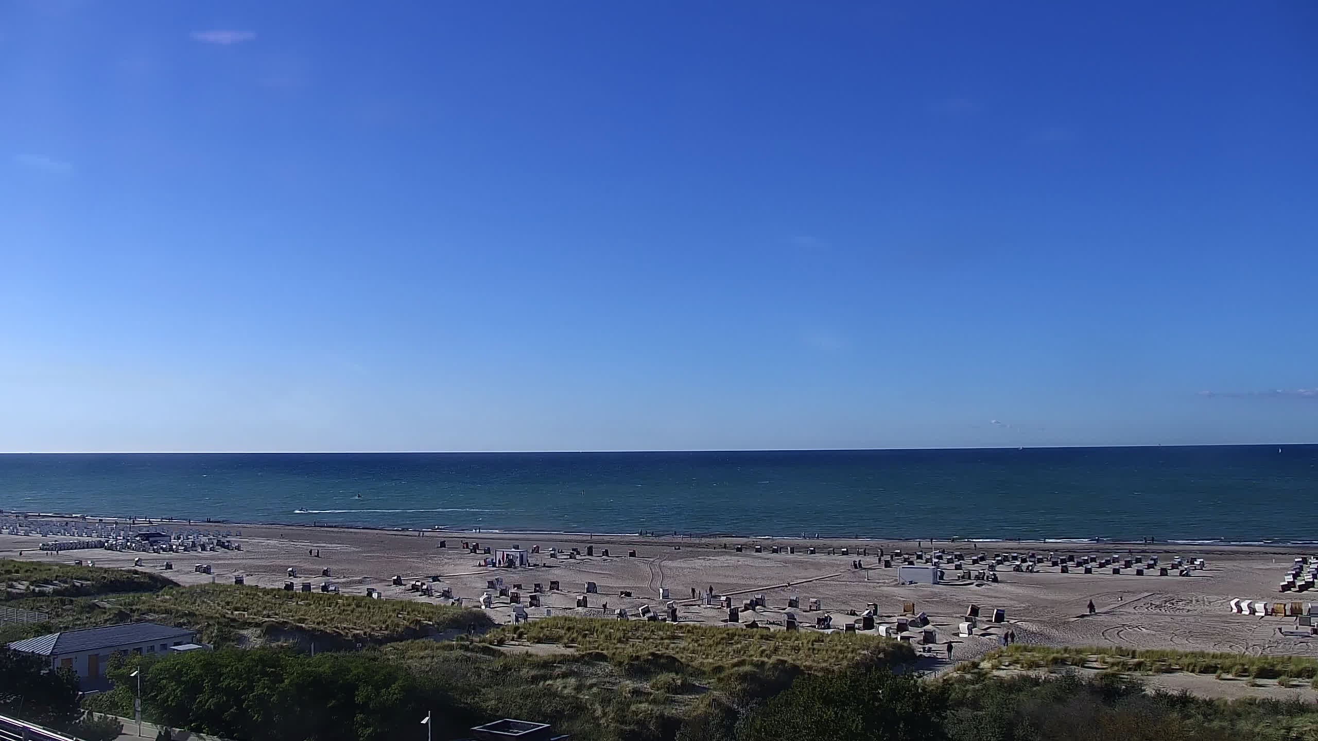 Archiv Foto Webcam Strand Warnemünde an der Ostsee
