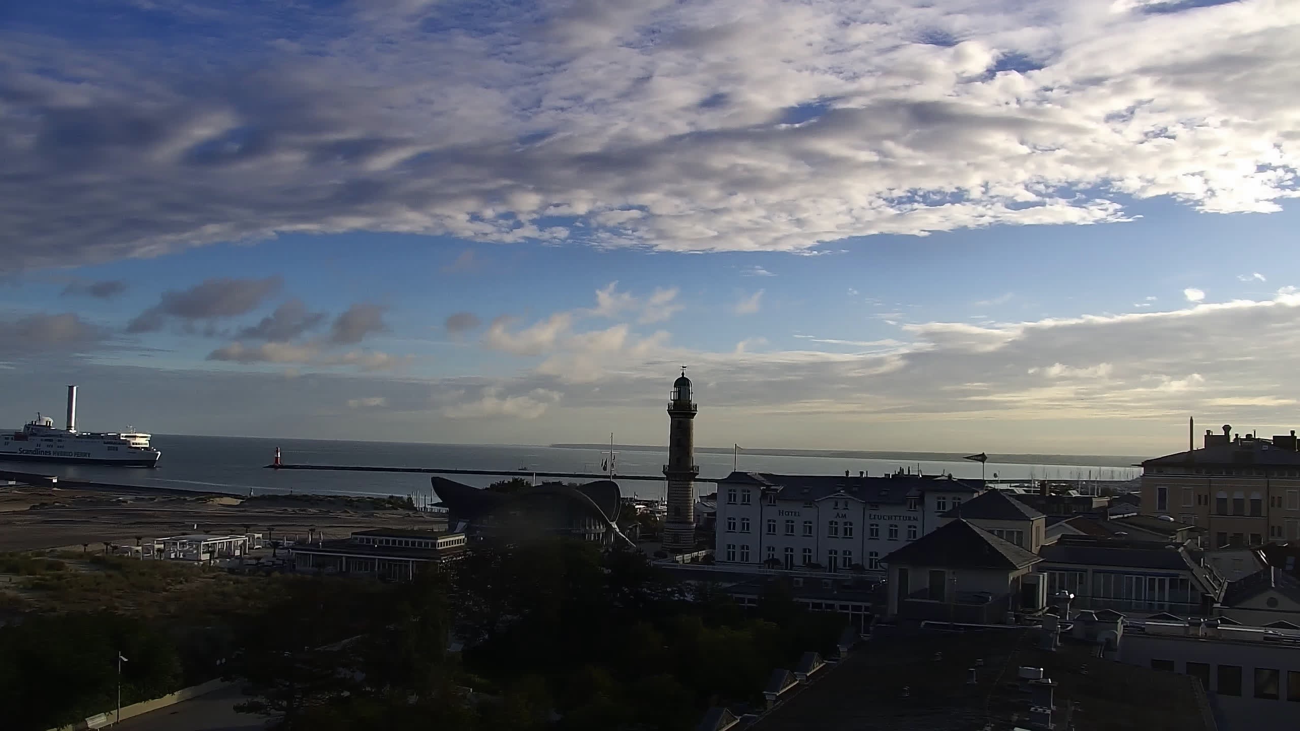 Archiv Foto Webcam Strand Warnemünde an der Ostsee